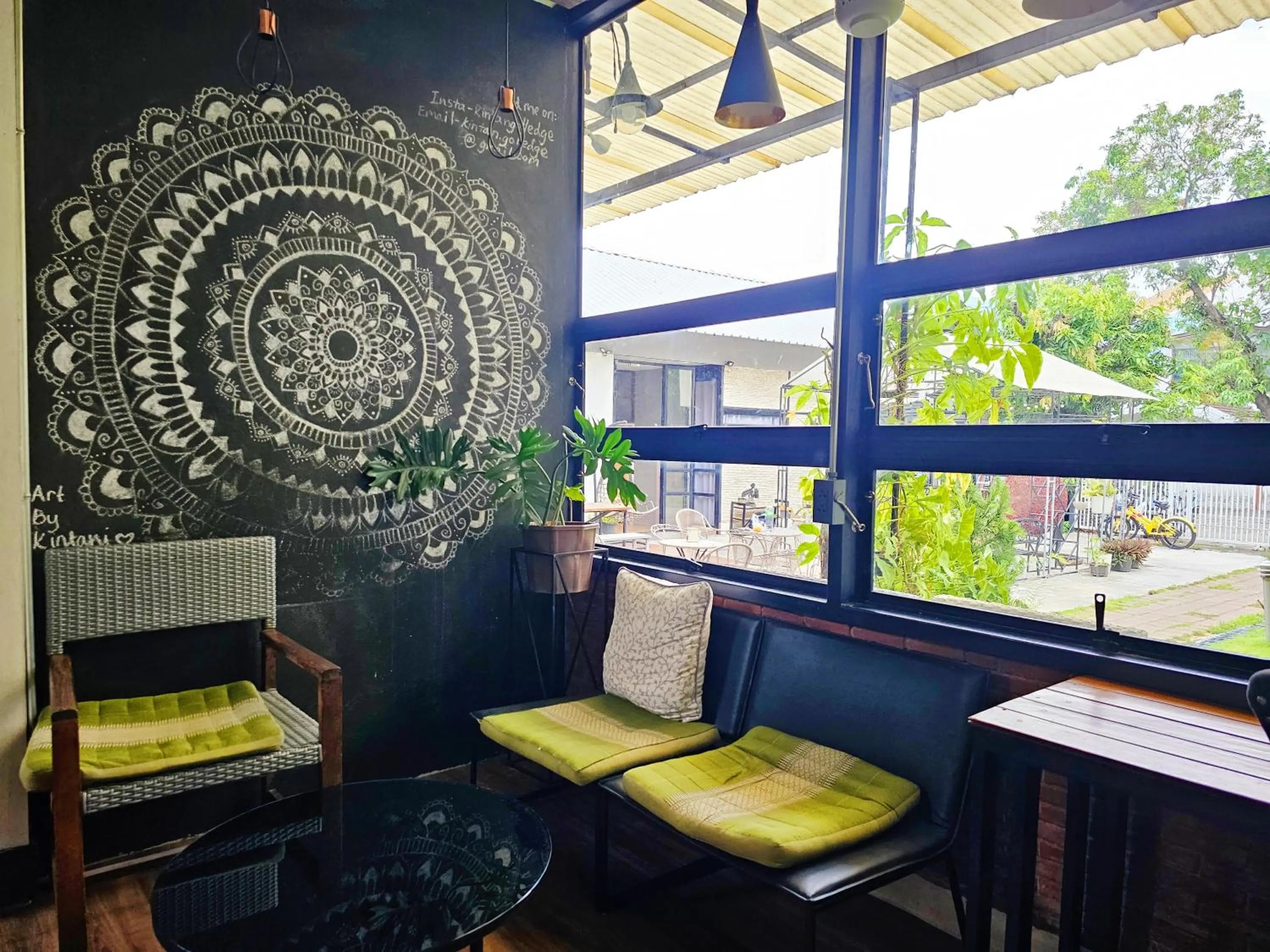 Living room in Sherloft Home & Hostel