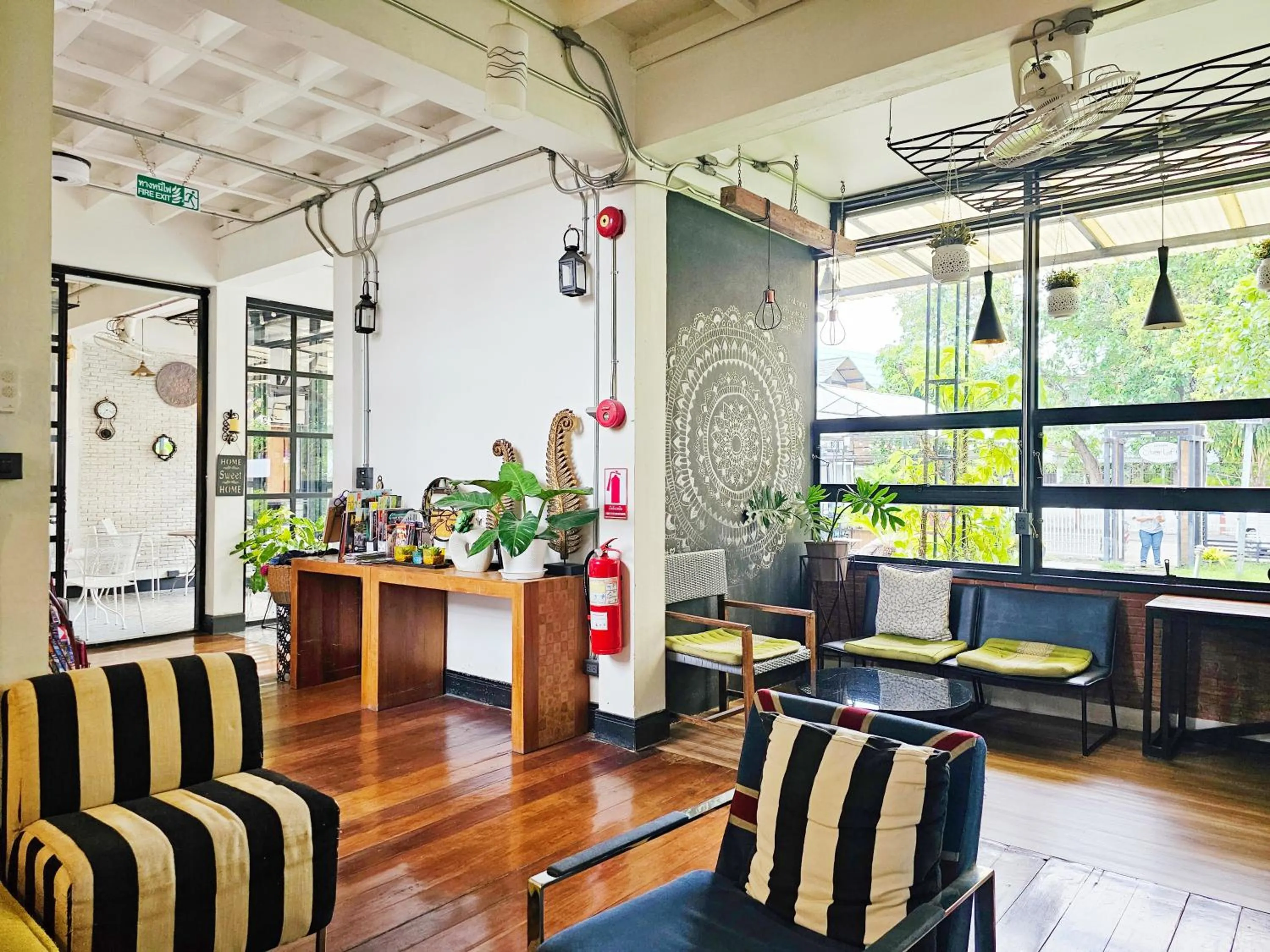 Living room in Sherloft Home & Hostel