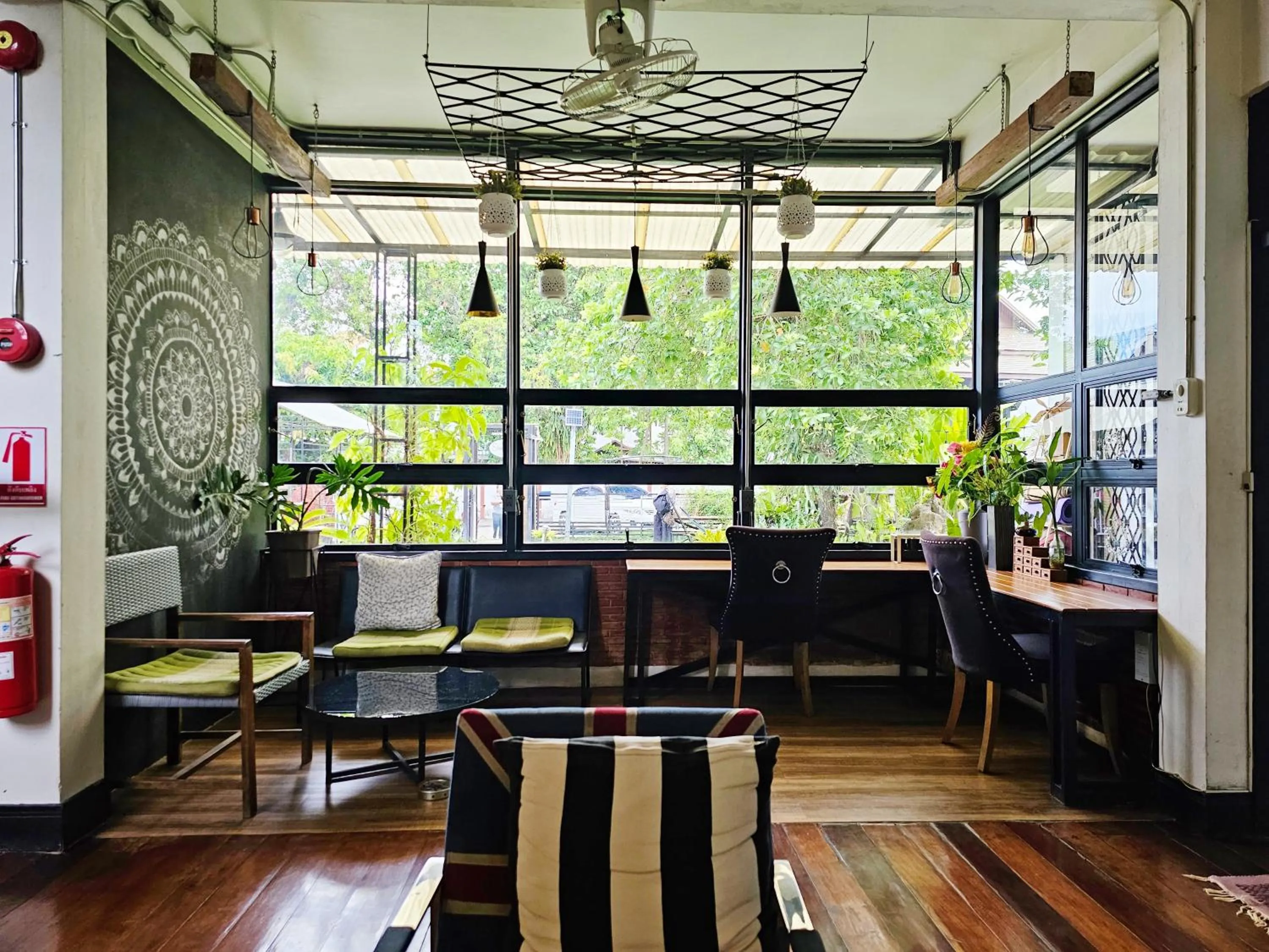 Living room in Sherloft Home & Hostel