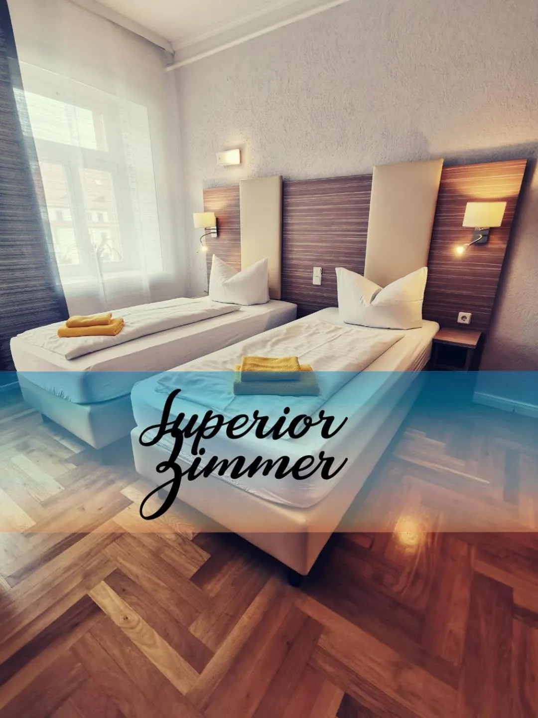 Bed in Hotel Goldener Anker