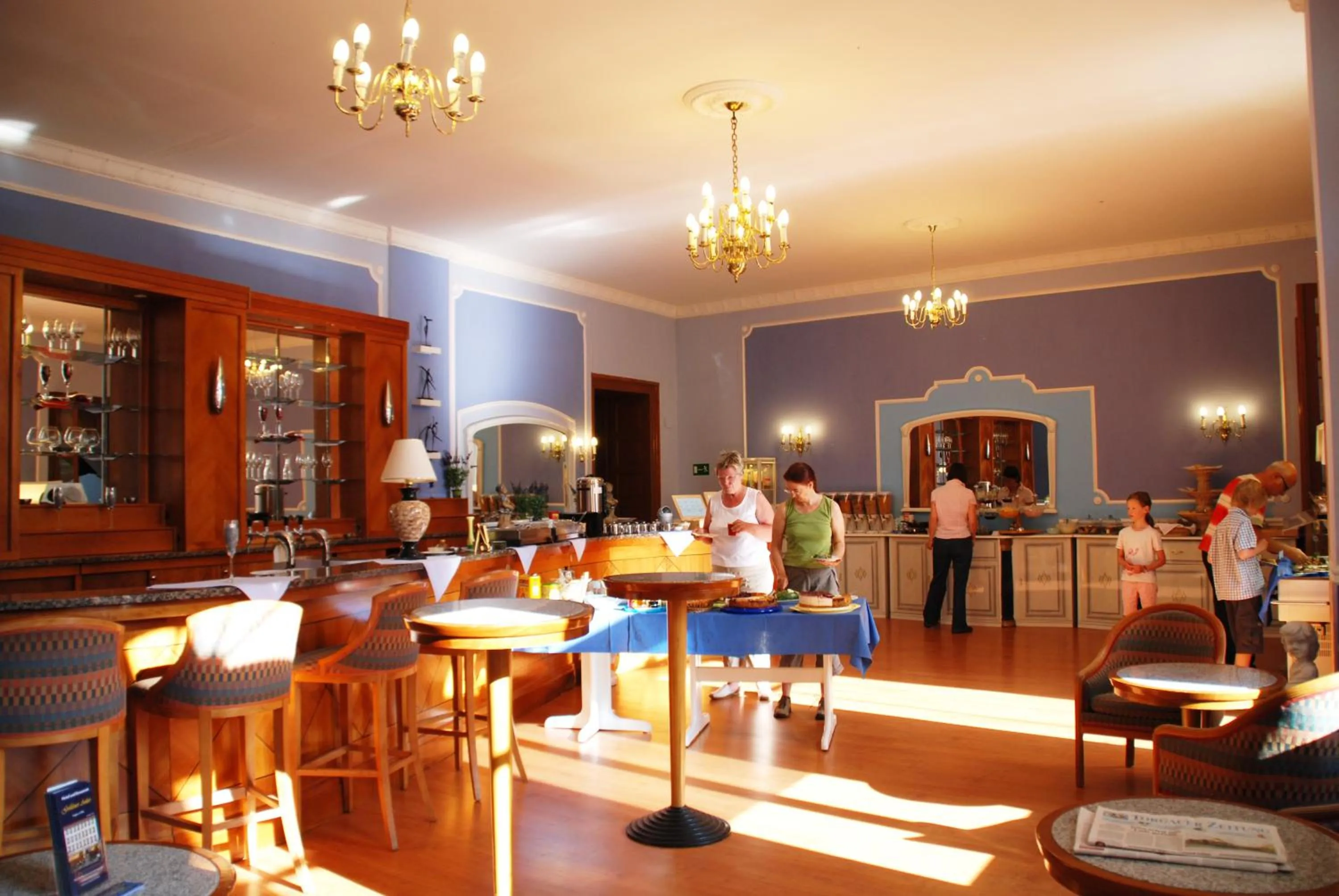 Buffet breakfast in Hotel Goldener Anker