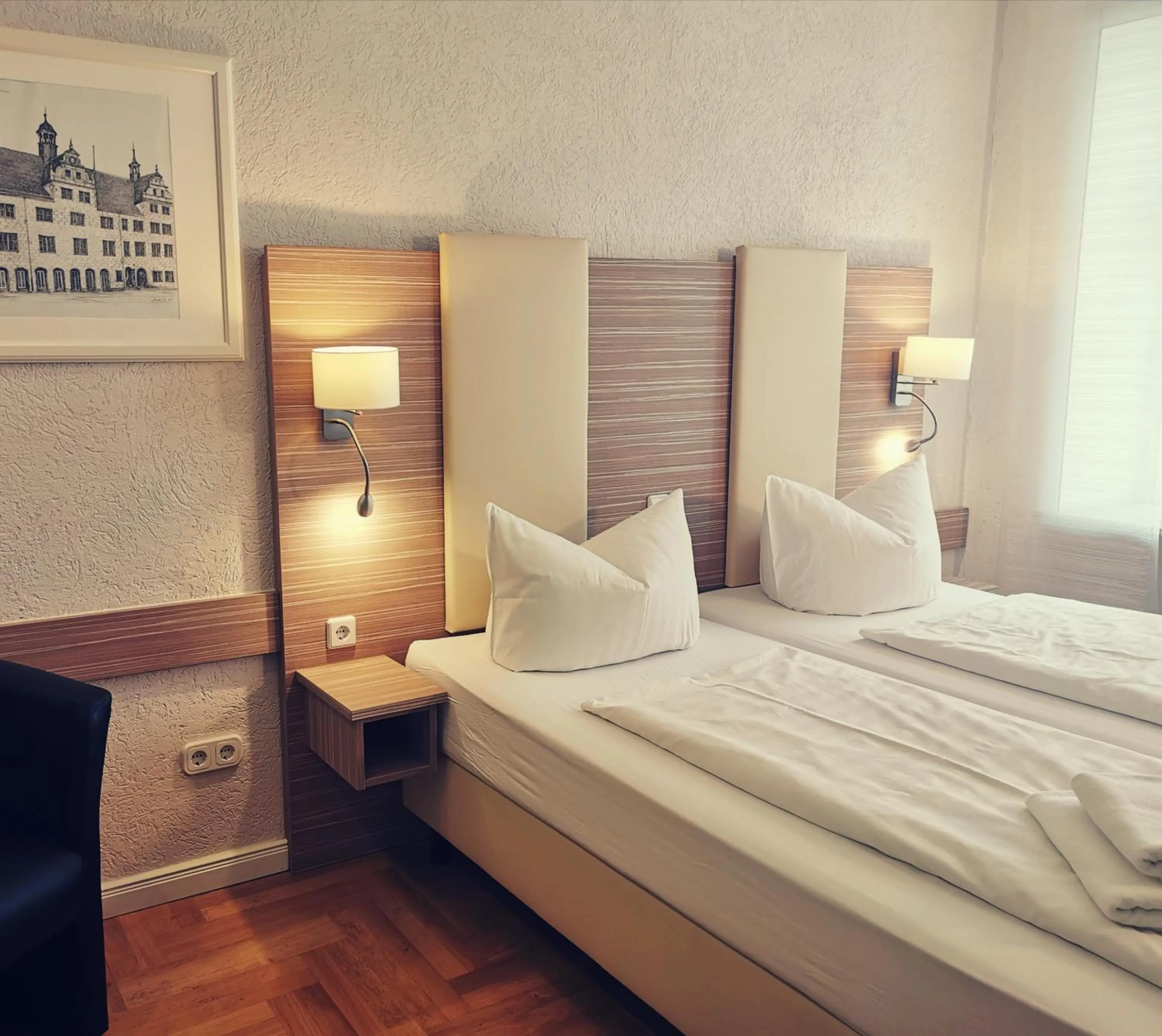 Photo of the whole room, Bed in Hotel Goldener Anker