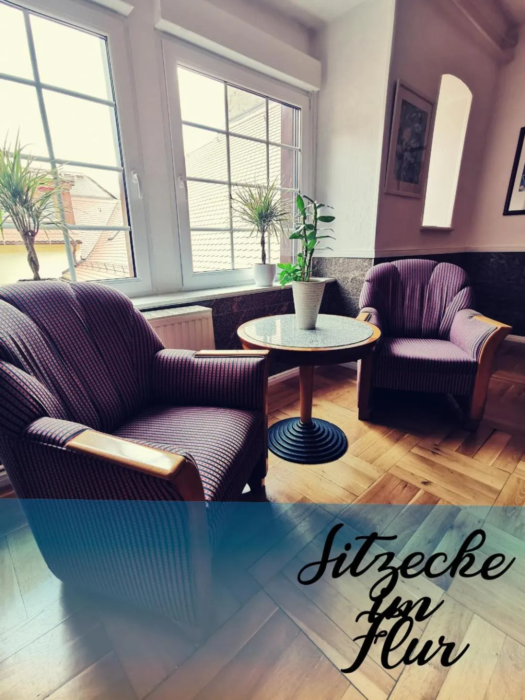 Seating area in Hotel Goldener Anker