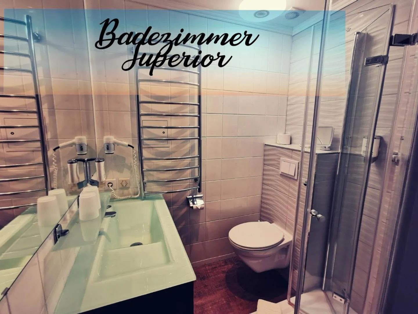 Bathroom in Hotel Goldener Anker