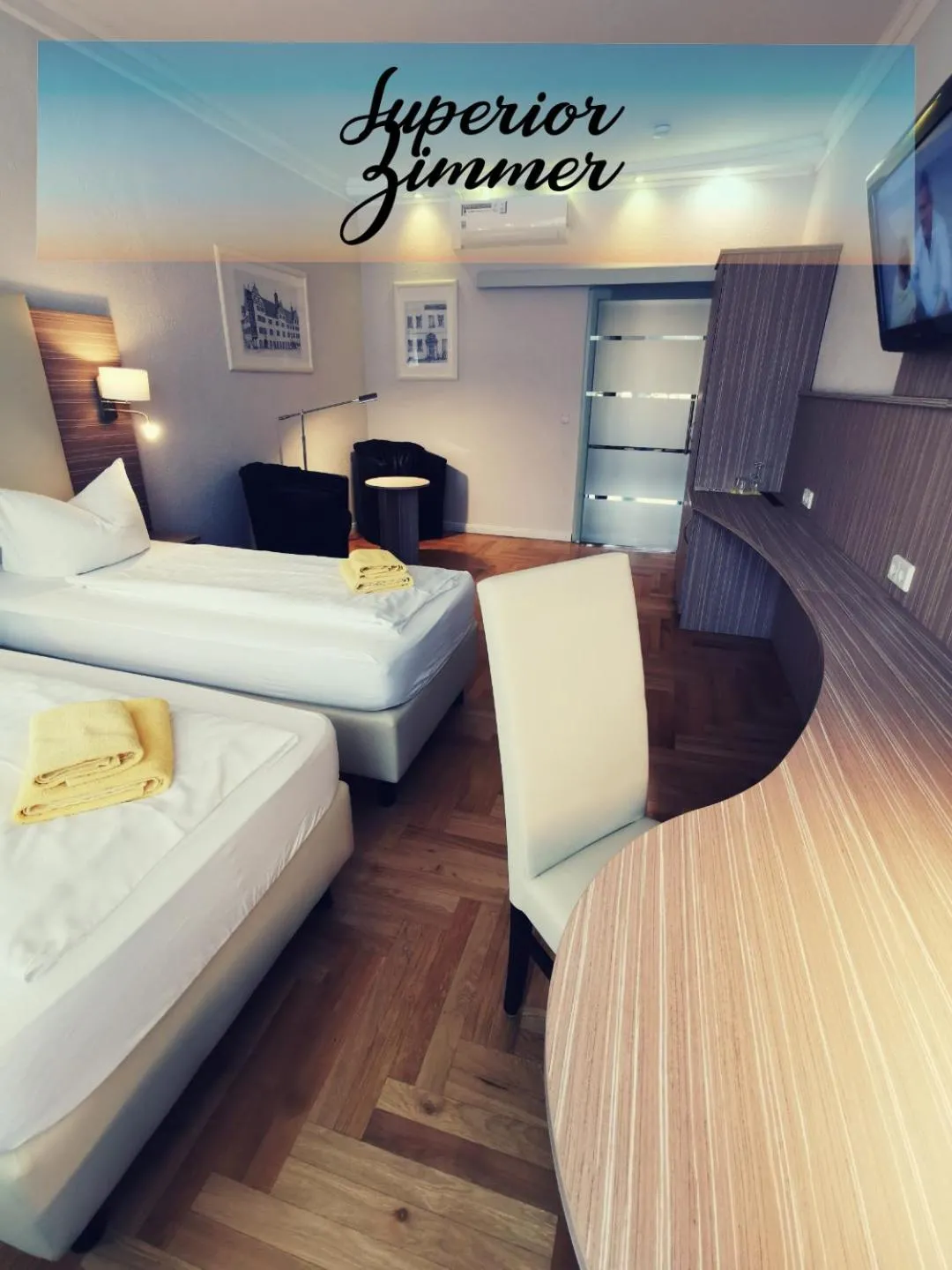Photo of the whole room, Bed in Hotel Goldener Anker