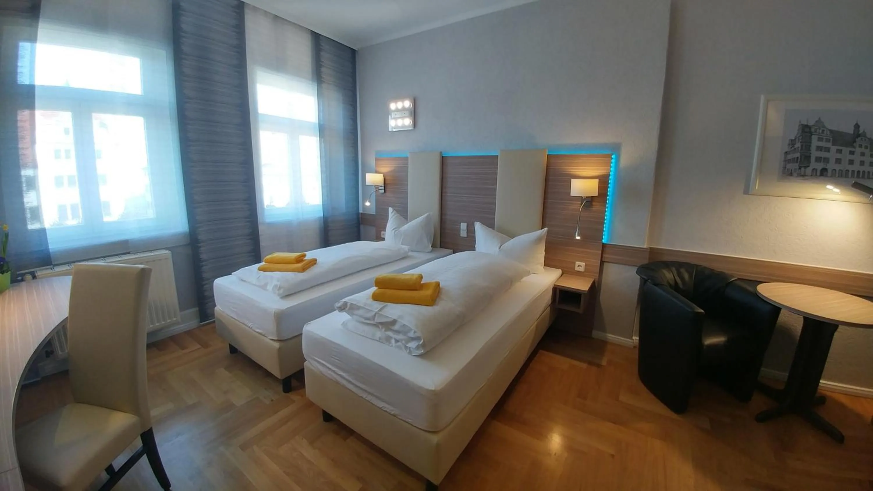 Photo of the whole room, Bed in Hotel Goldener Anker