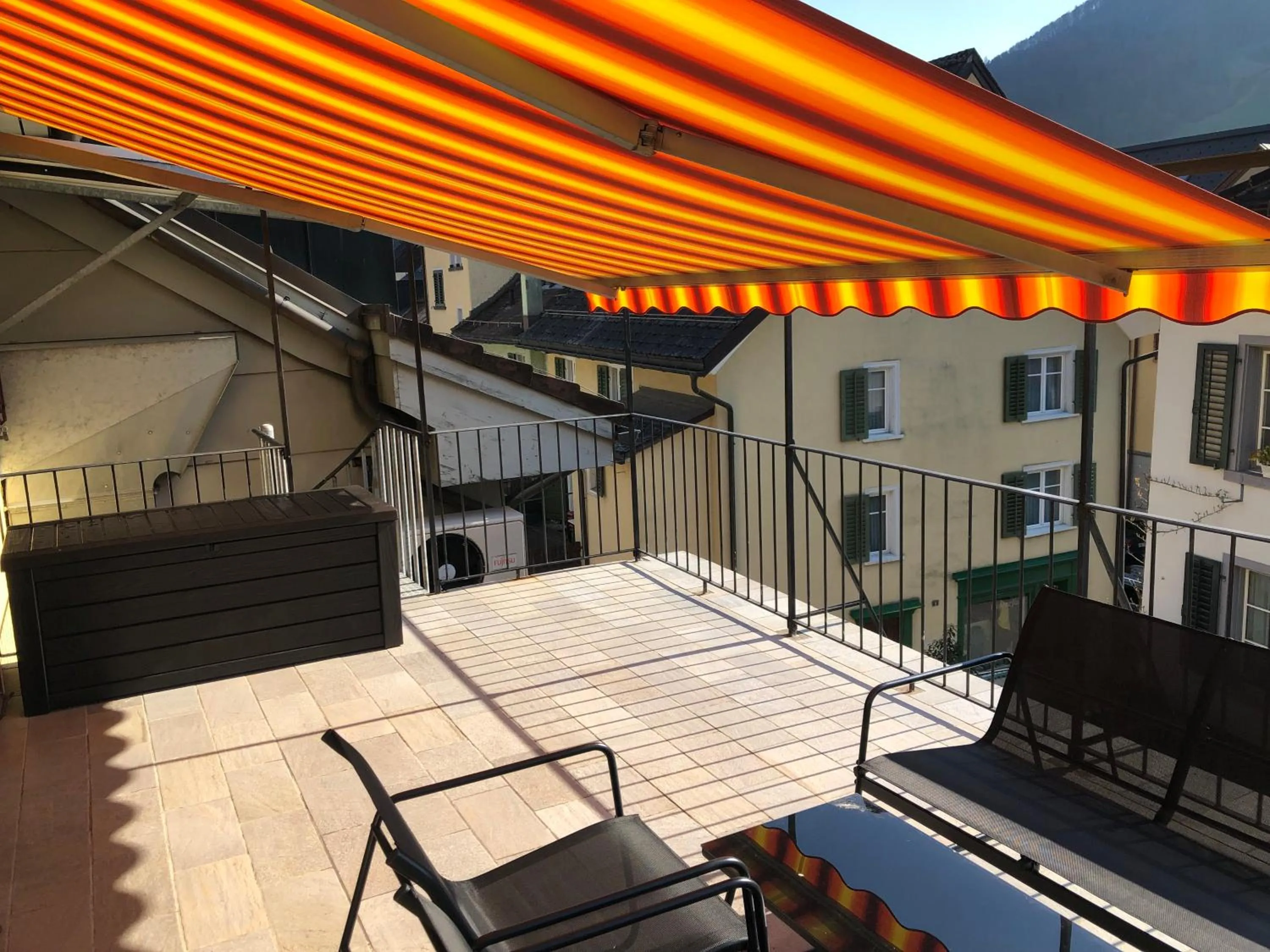 Balcony/Terrace in Hotel Freihof