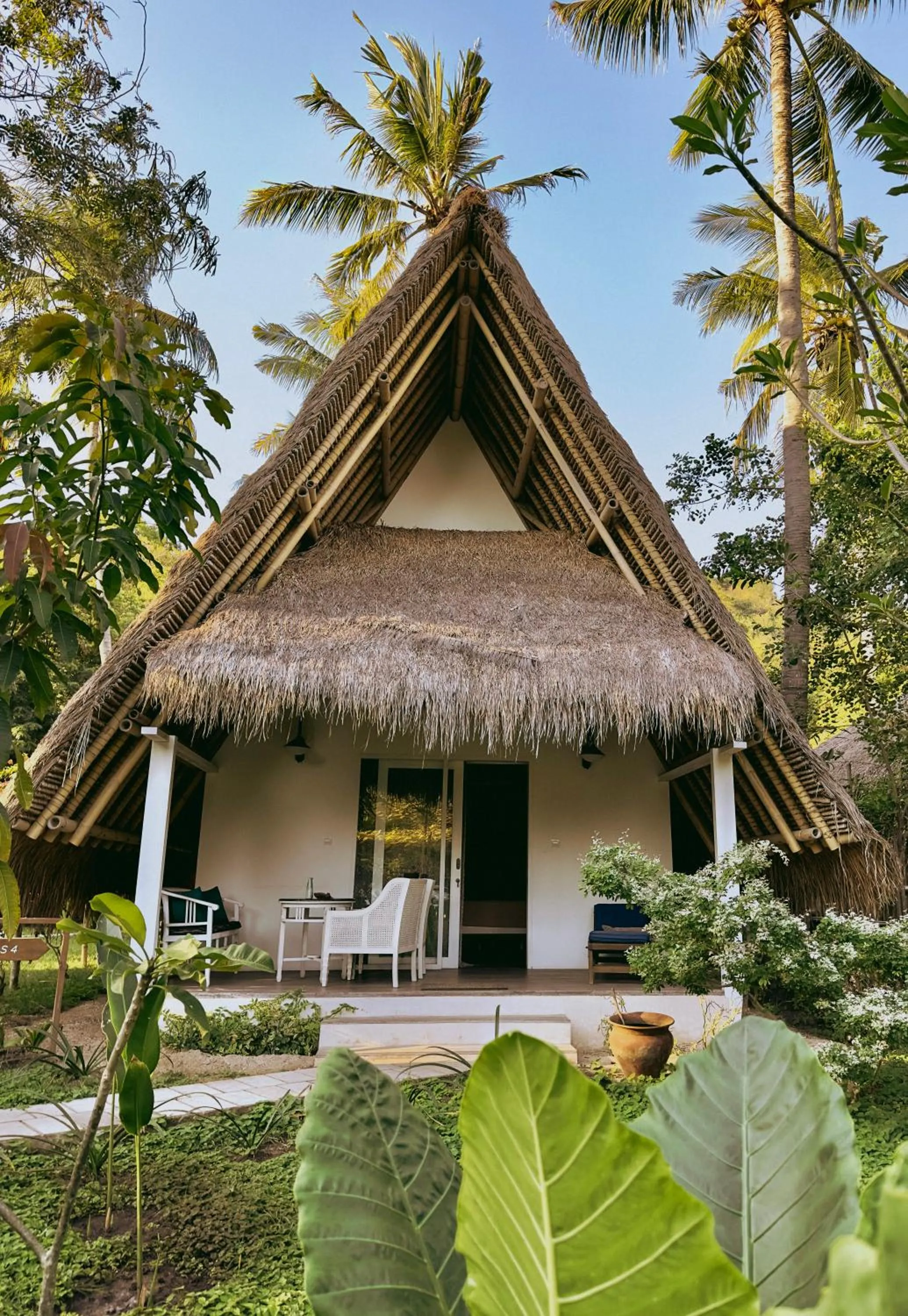 Garden view in Vayam Boutique Resort Gili Asahan