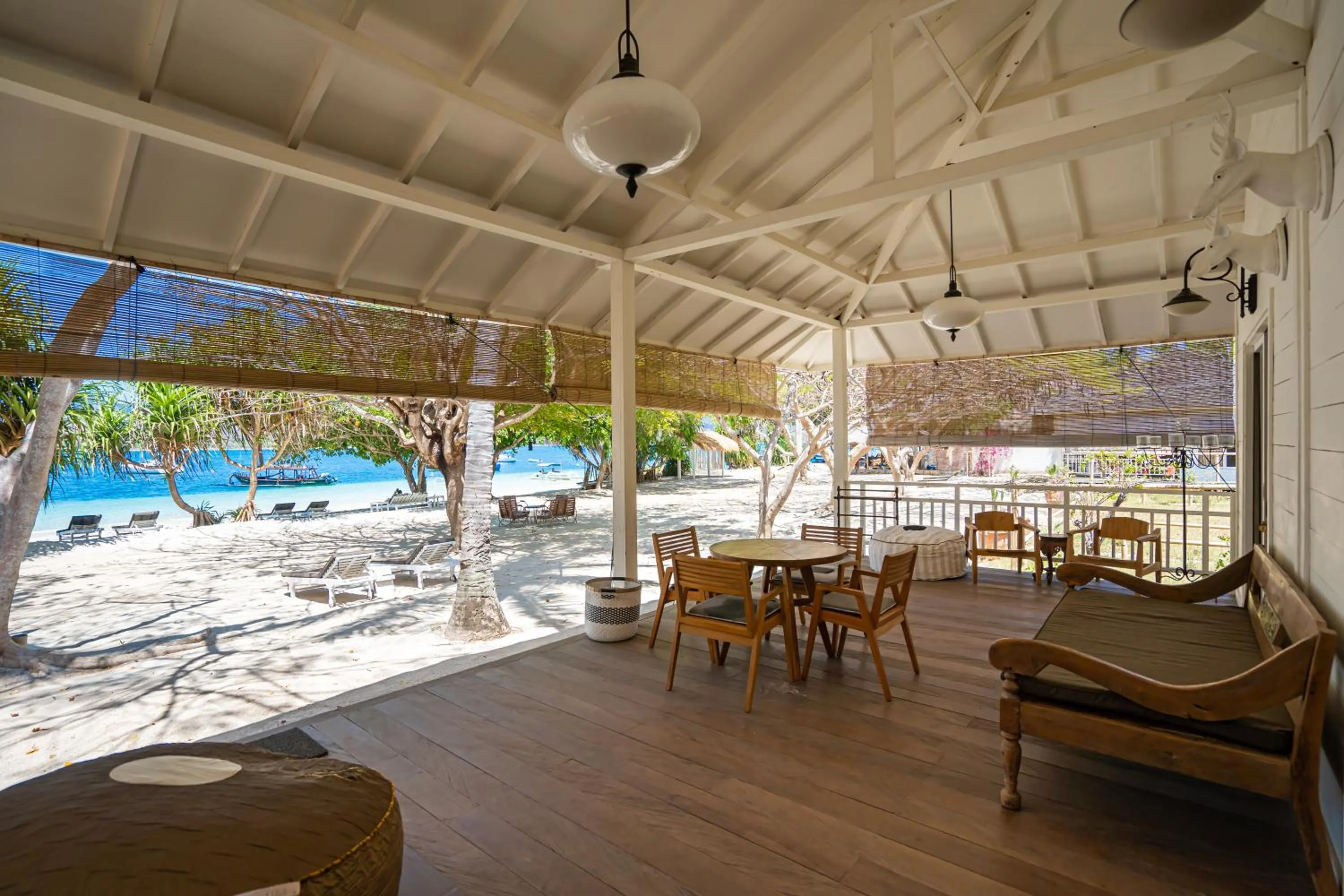 Balcony/Terrace in Vayam Boutique Resort Gili Asahan