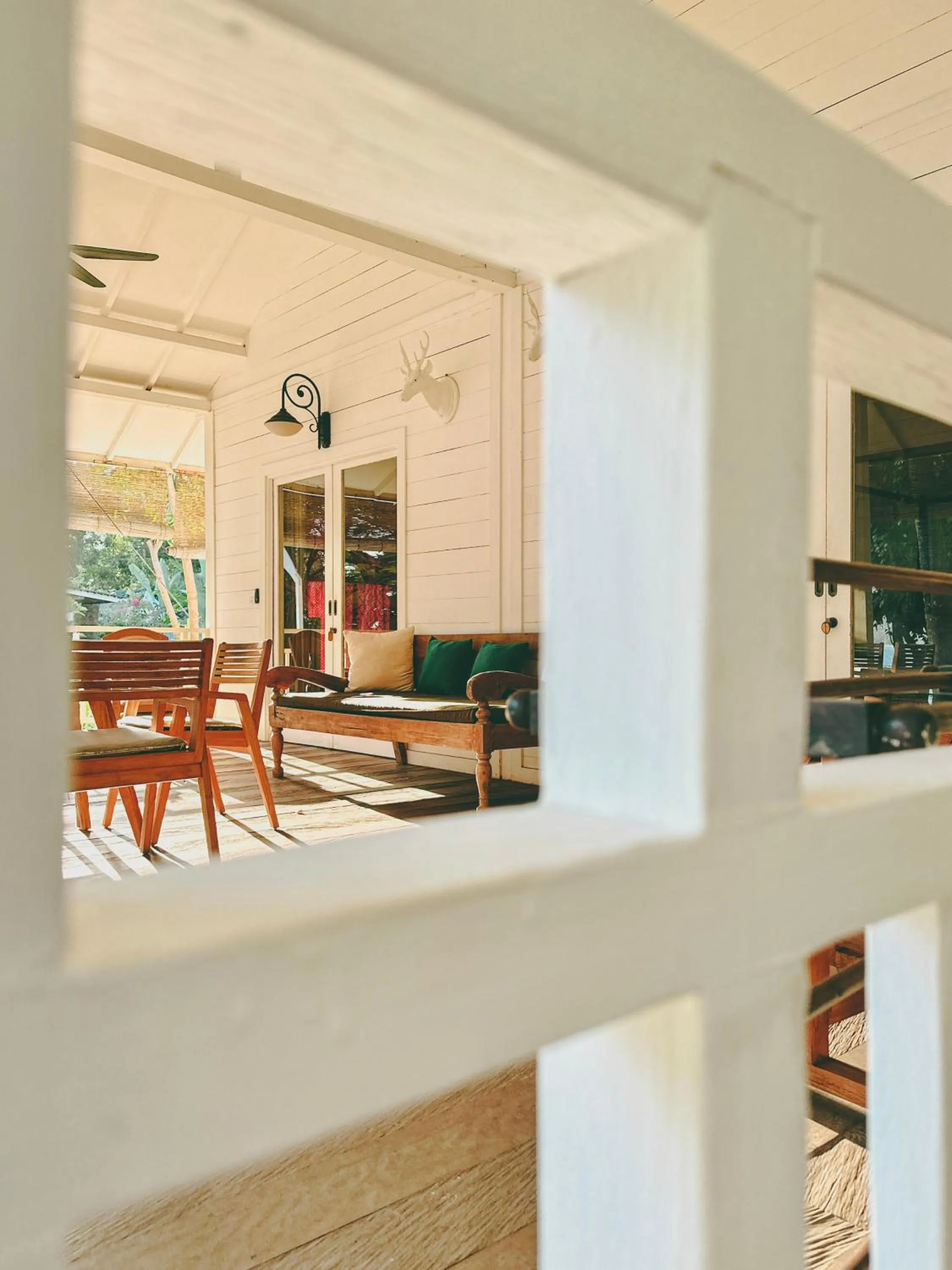 Seating area in Vayam Boutique Resort Gili Asahan