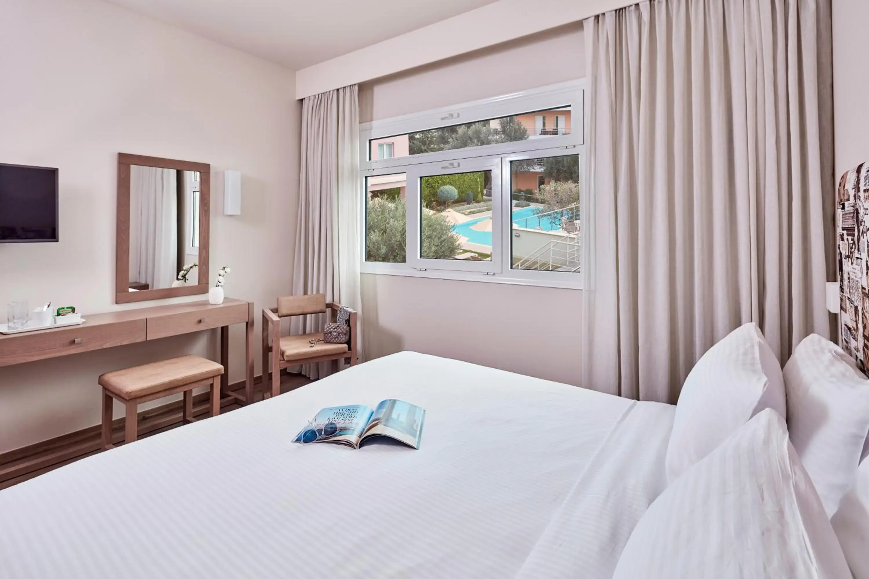 View (from property/room), Bed in Civitel Esprit View (from property/room), Bed in Civitel Esprit