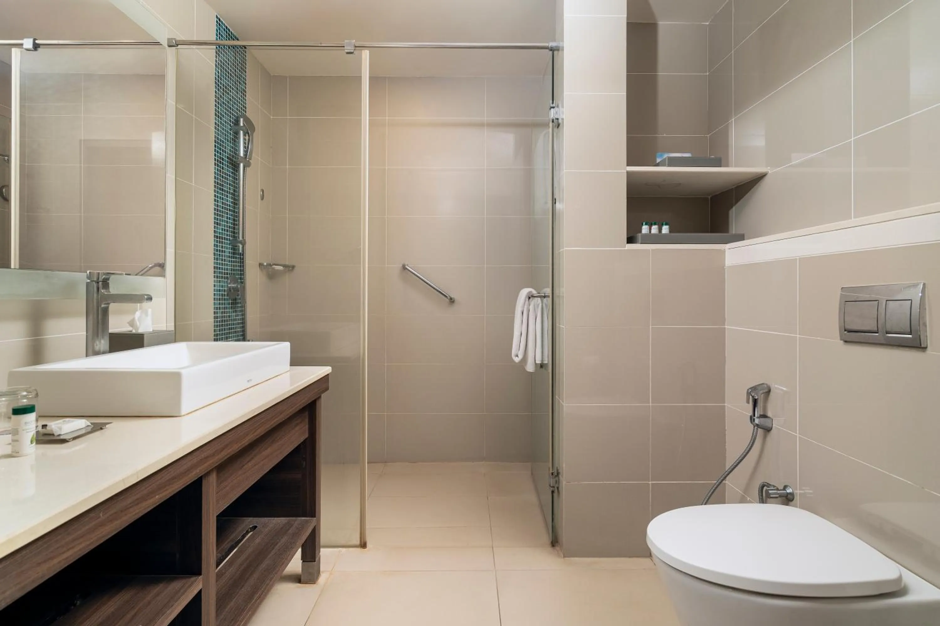 Toilet in The Residency Towers, Rameswaram