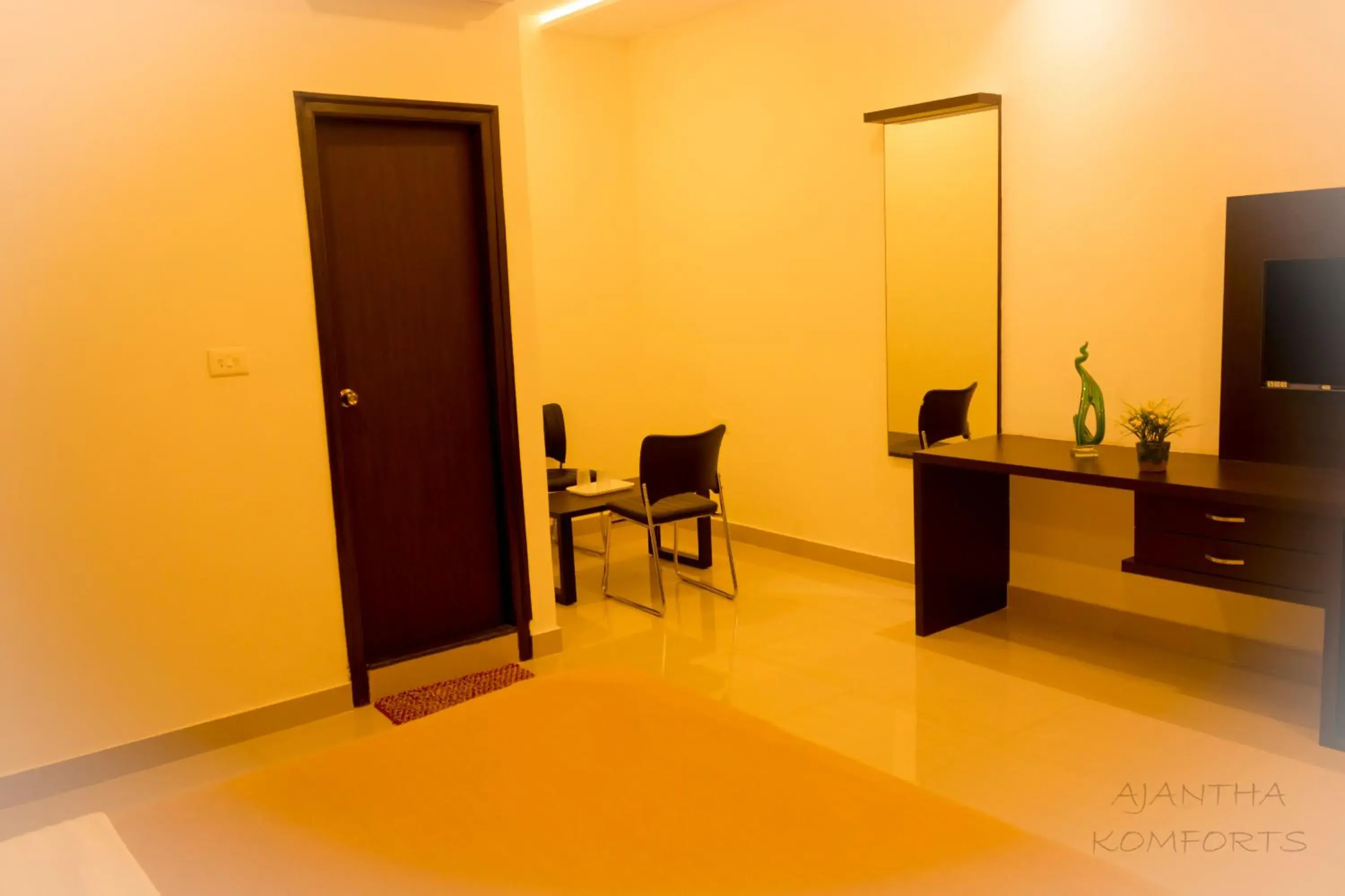 Deluxe Double Room - single occupancy in Ajantha Komforts, Bengaluru Deluxe Double Room - single occupancy in Ajantha Komforts, Bengaluru