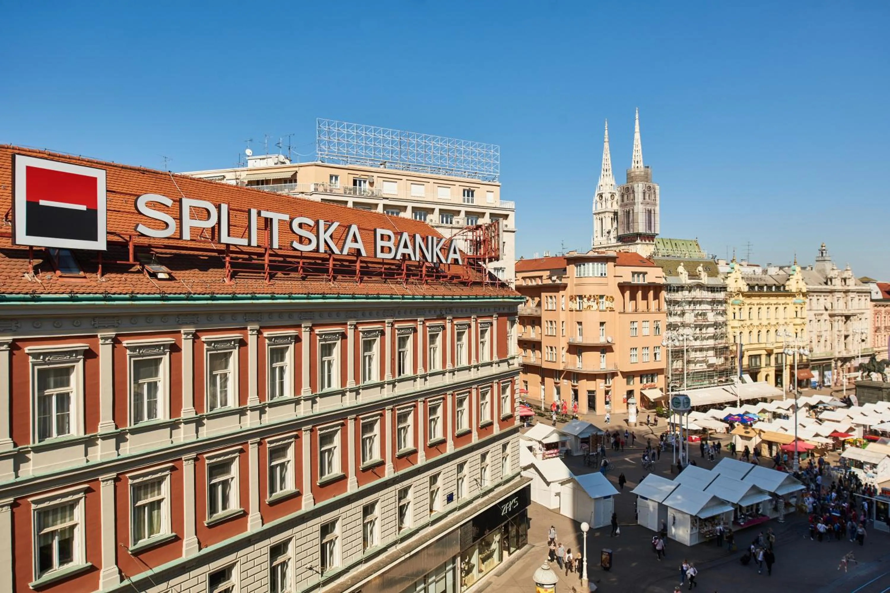 Property building in Stars of Zagreb Apartments