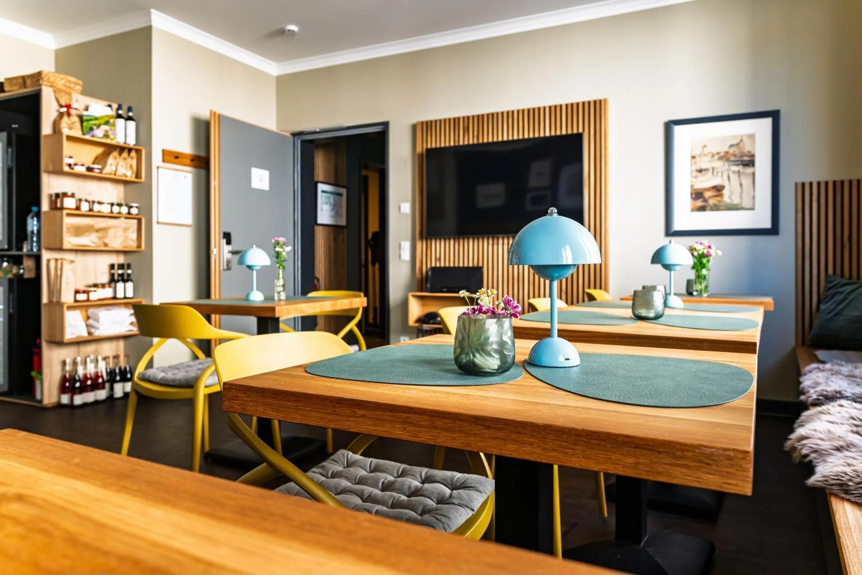 Seating area in The Green Rostock Apartment Hotel