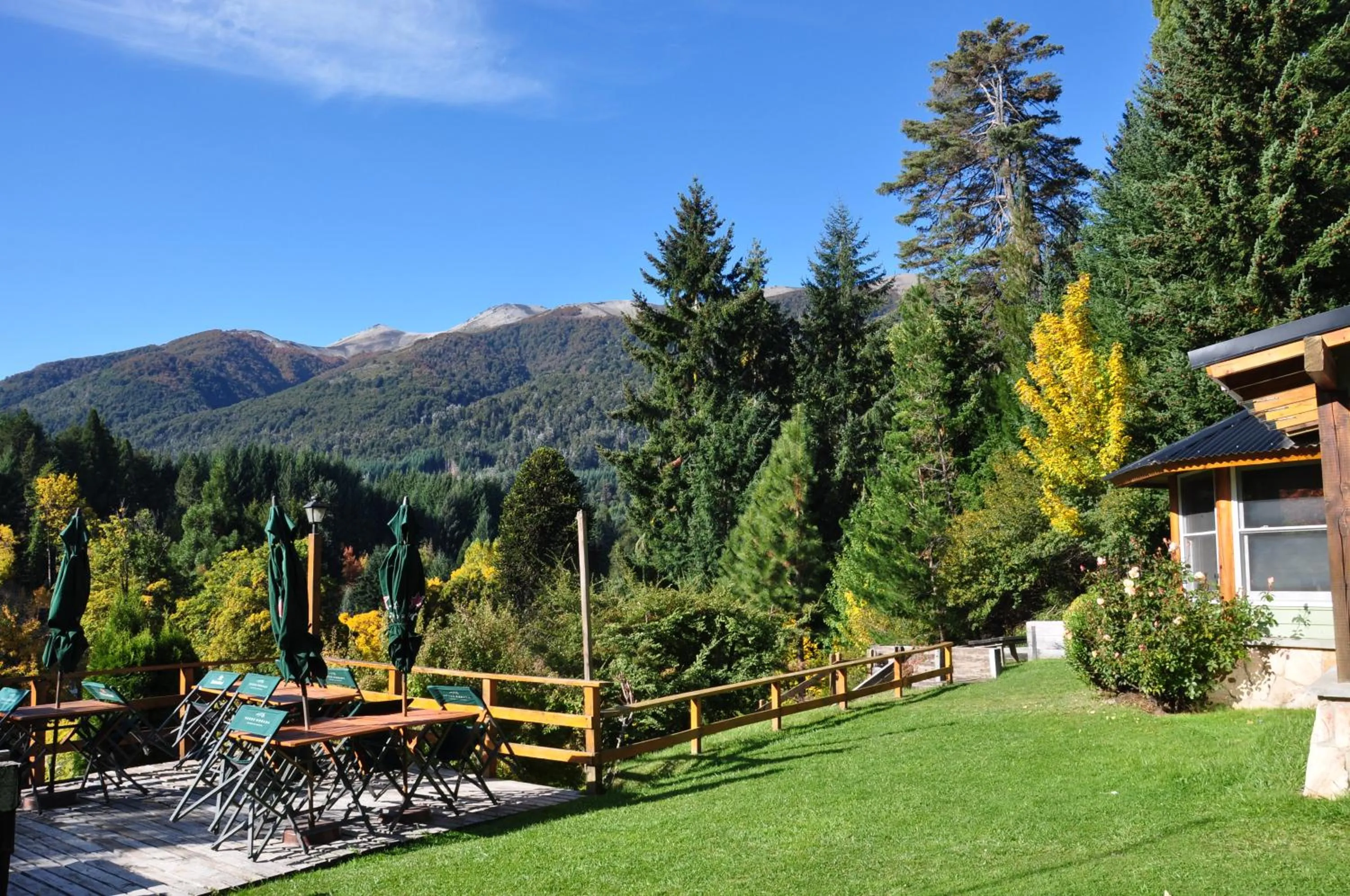 Garden in Hostería Verde Morada