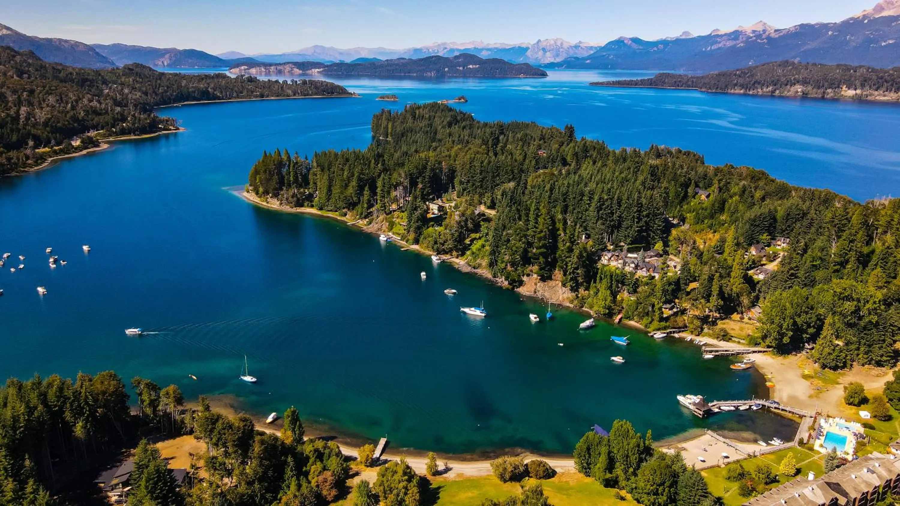 Natural landscape in Hostería Verde Morada