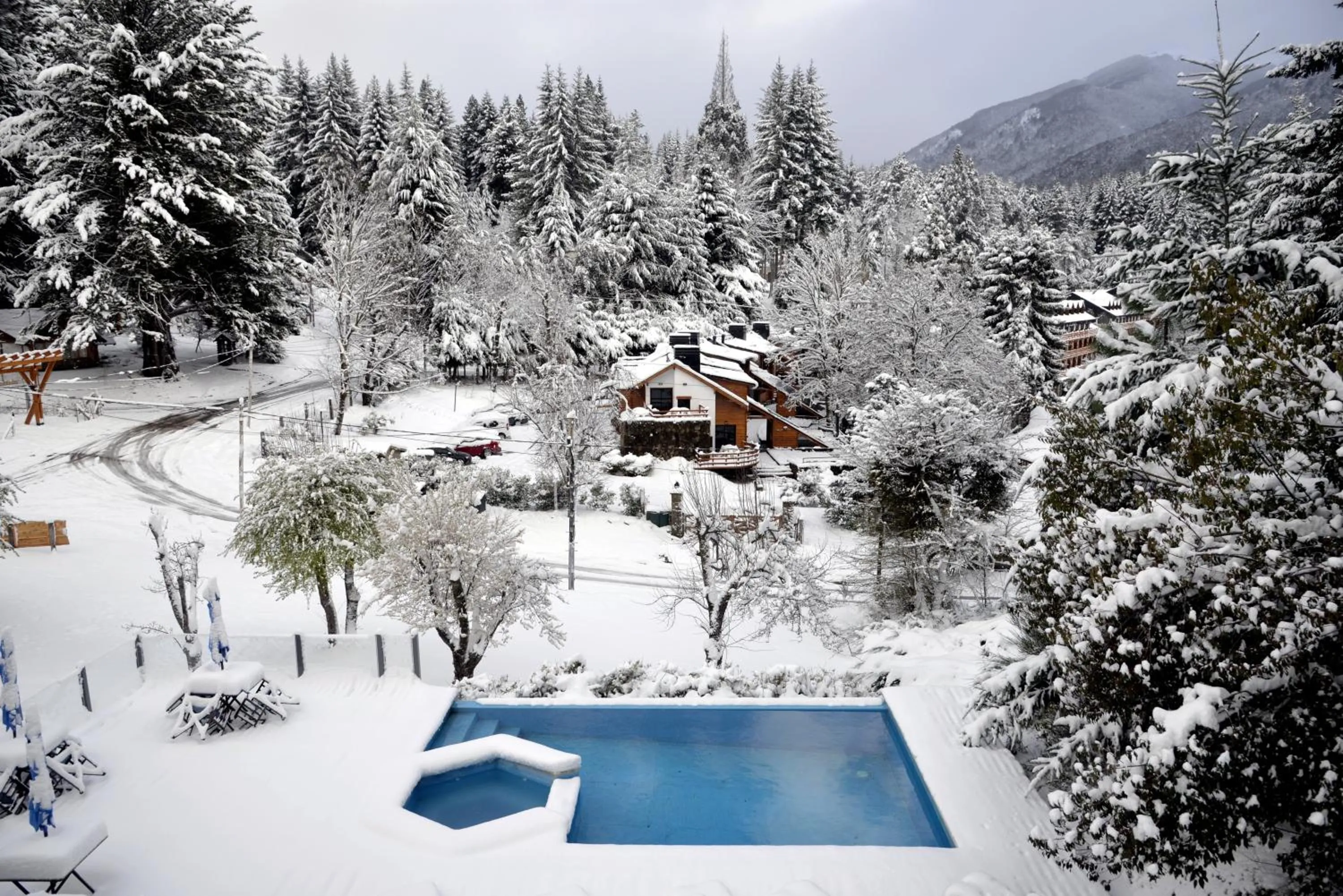 Winter in Hostería Verde Morada