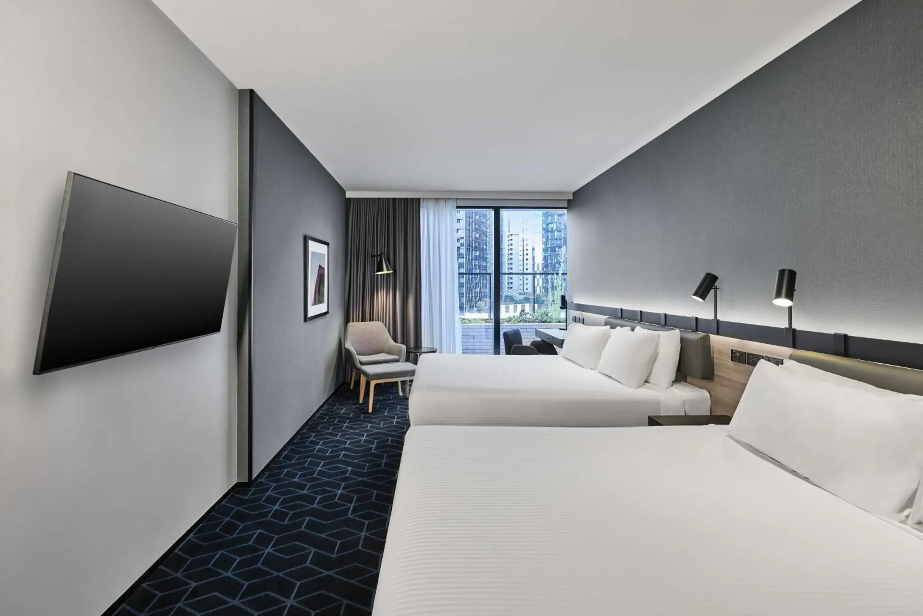 Bedroom, Bed in Four Points by Sheraton Melbourne Docklands Bedroom, Bed in Four Points by Sheraton Melbourne Docklands