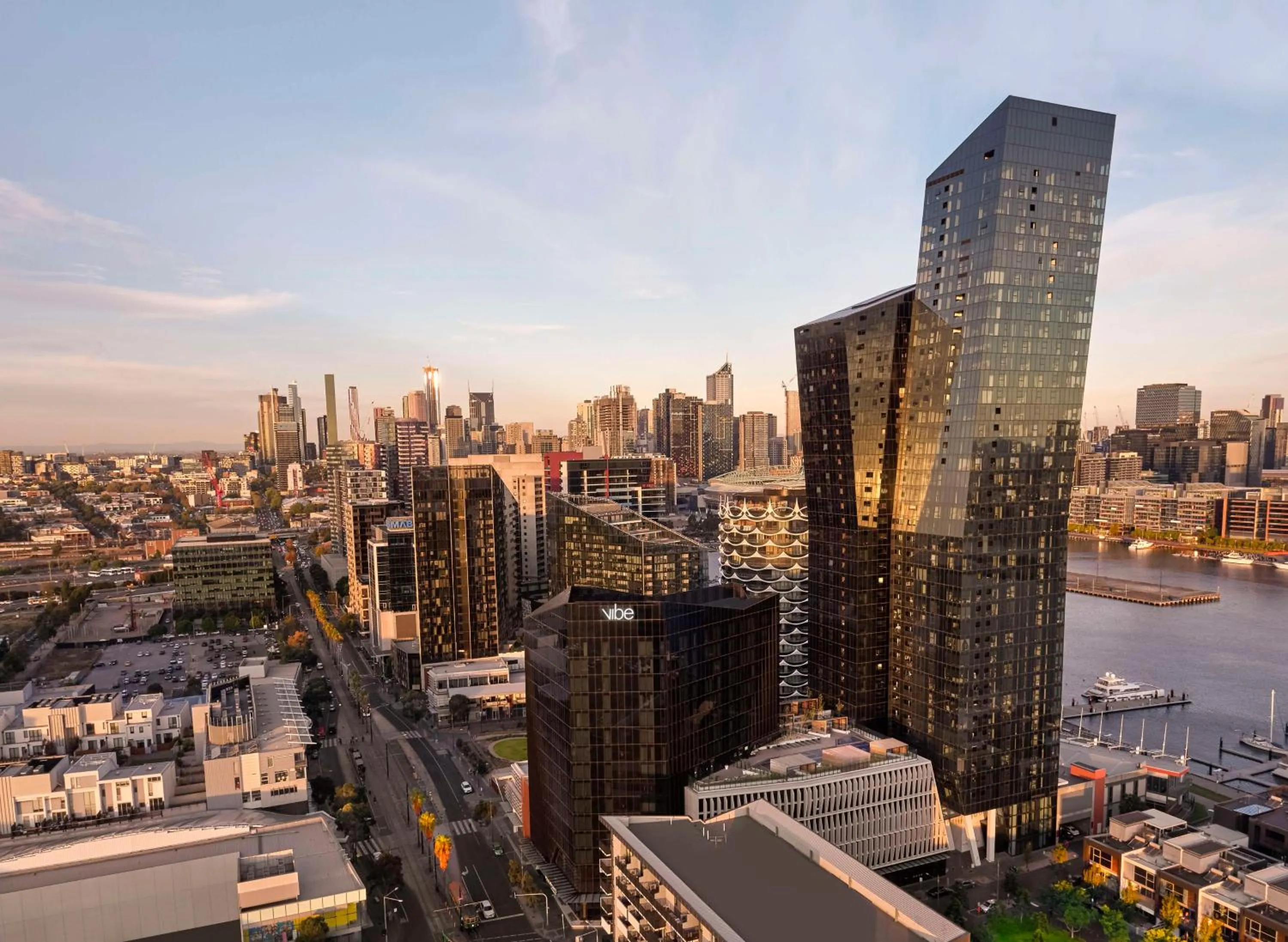 Property building in Four Points by Sheraton Melbourne Docklands