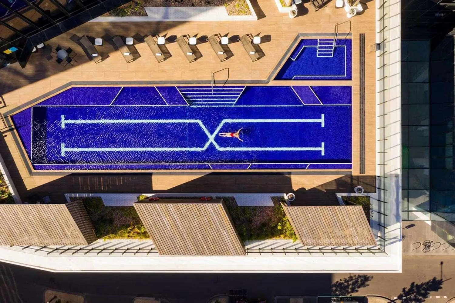 Swimming pool in Four Points by Sheraton Melbourne Docklands