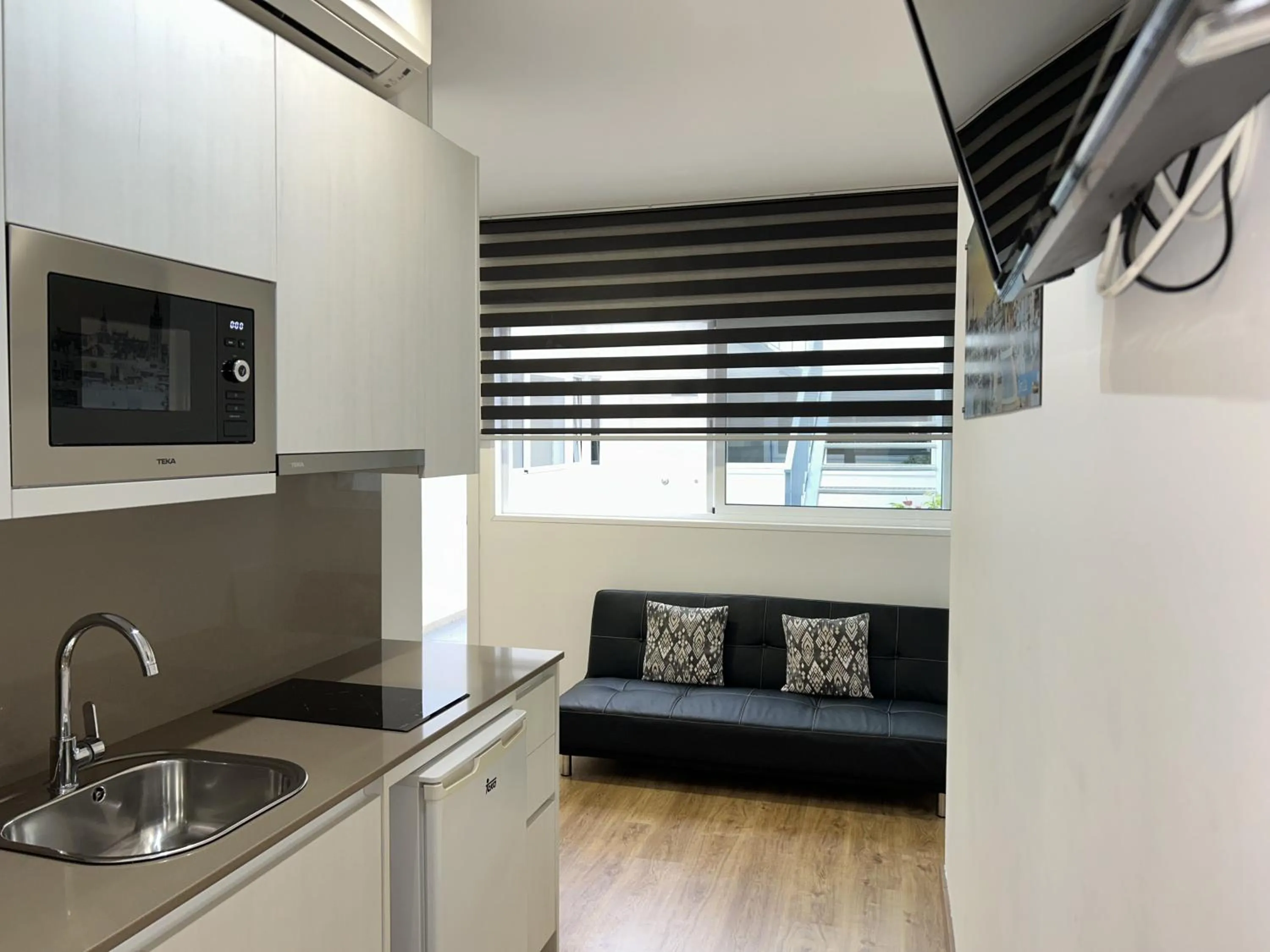 Living room in Apartahotel Baldiri