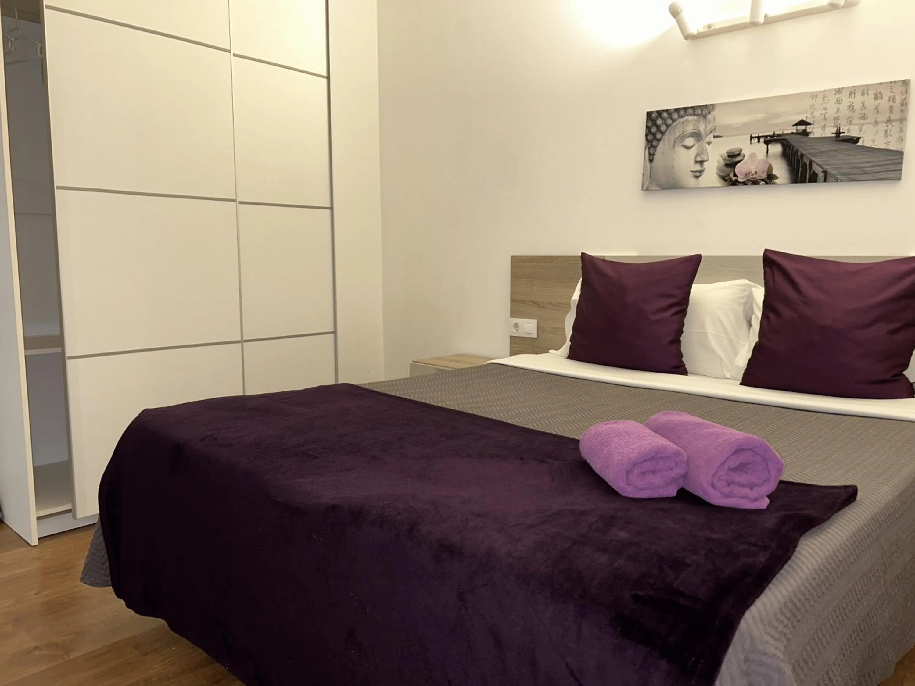 Bed in Apartahotel Baldiri