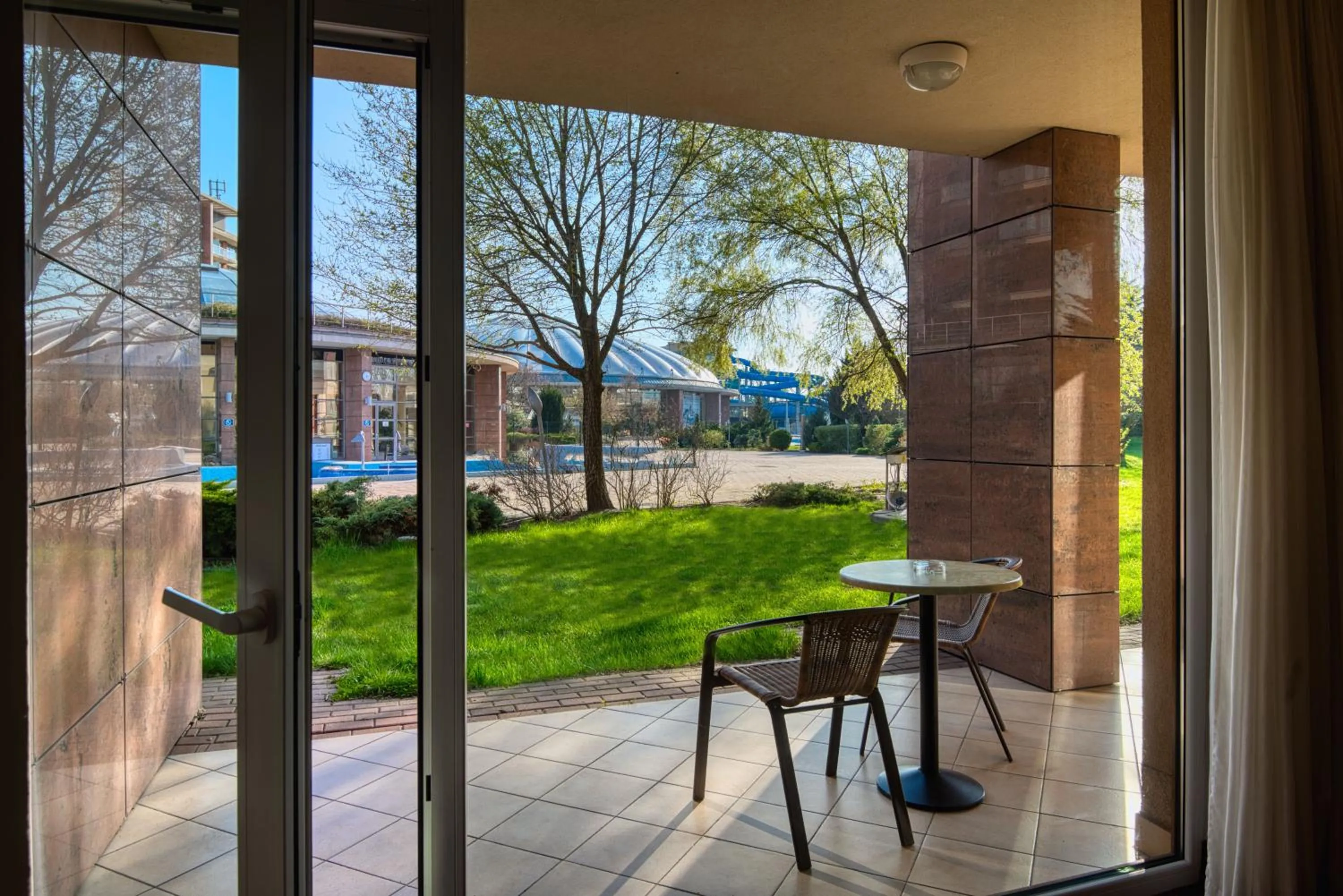 Balcony/Terrace in Aquaworld Resort Budapest