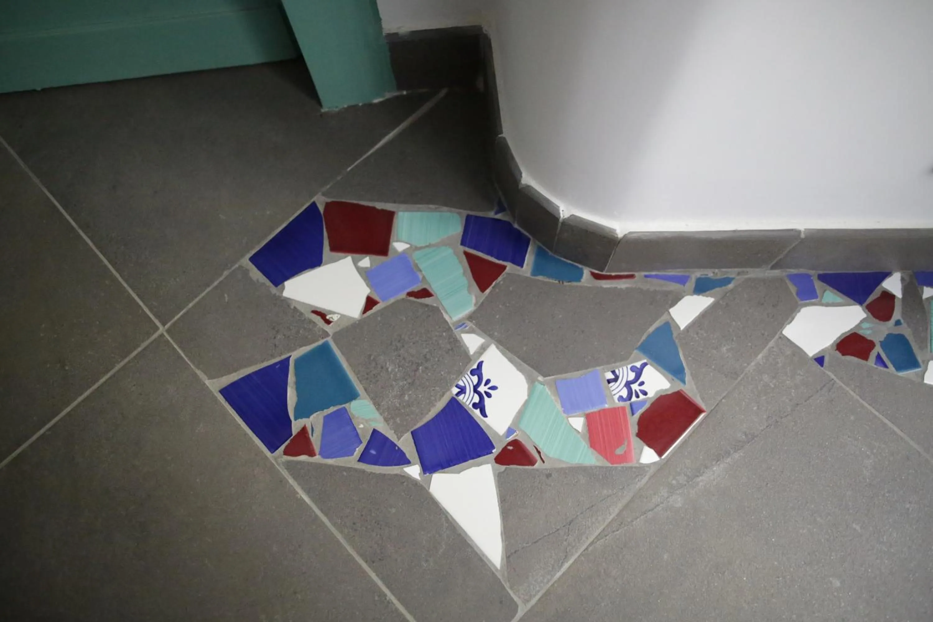 Decorative detail in B&B Alchimia Napoletana