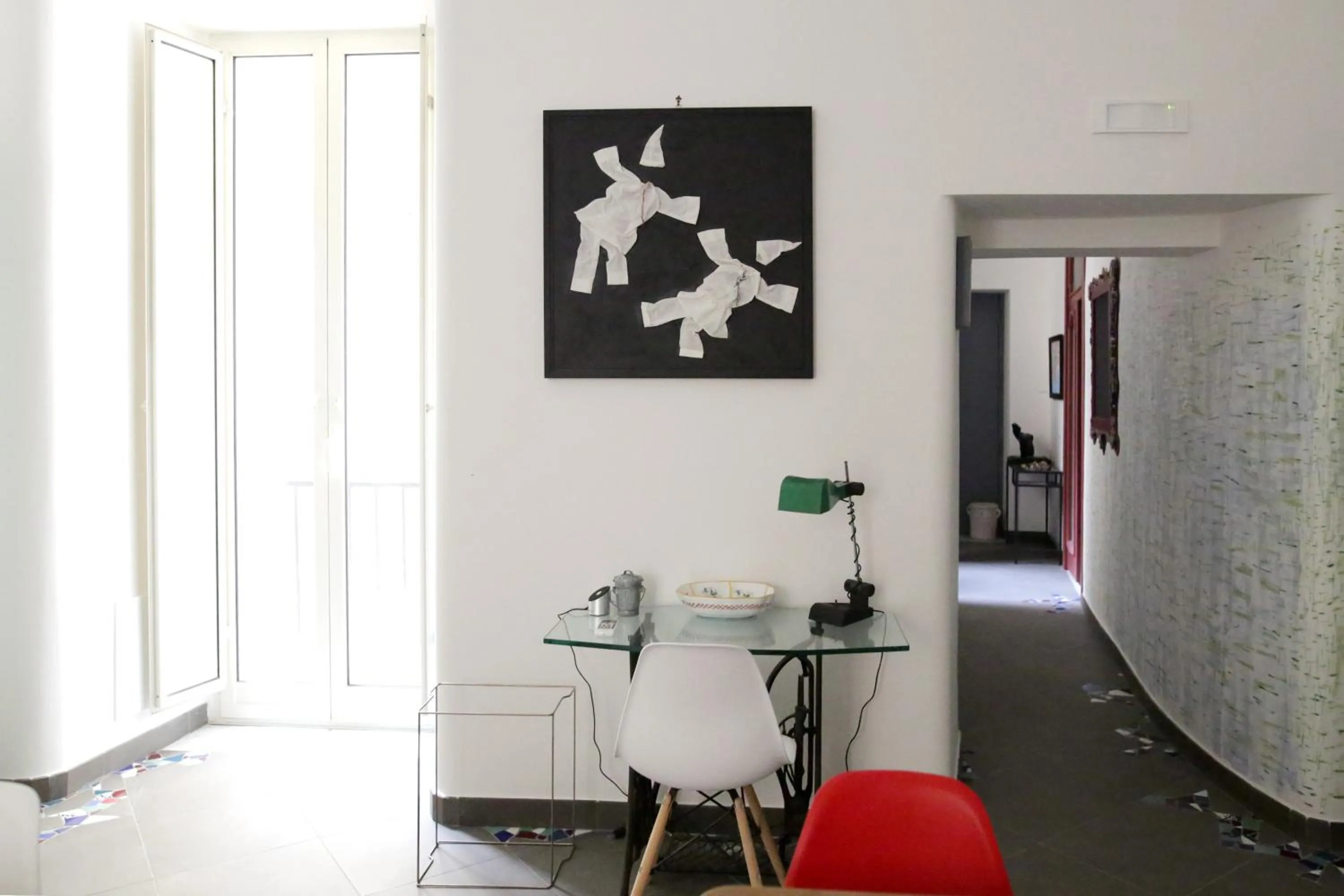 Decorative detail in B&B Alchimia Napoletana