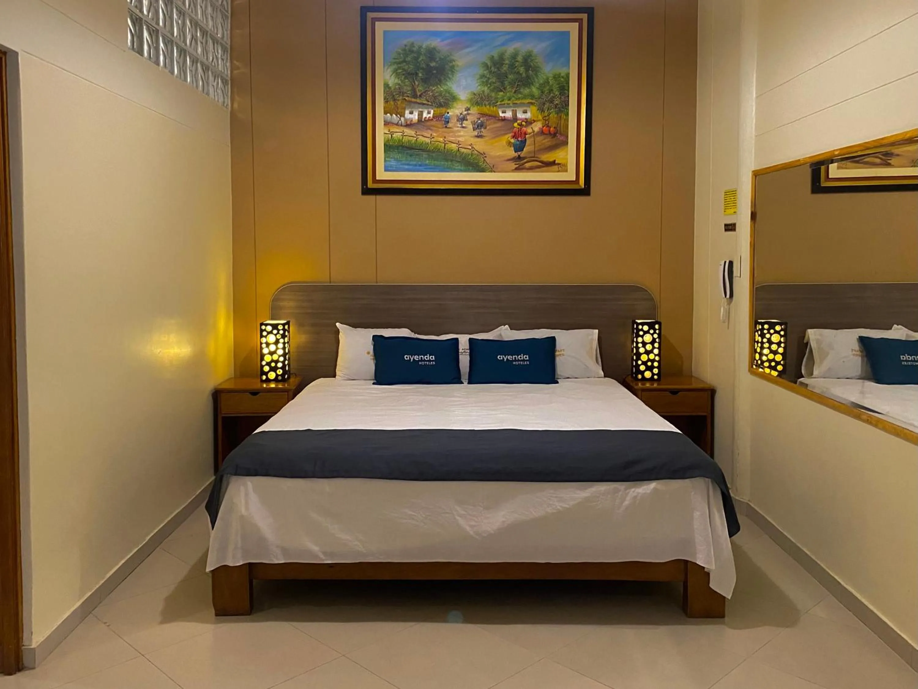 Bed in Suite Apart Miraflores