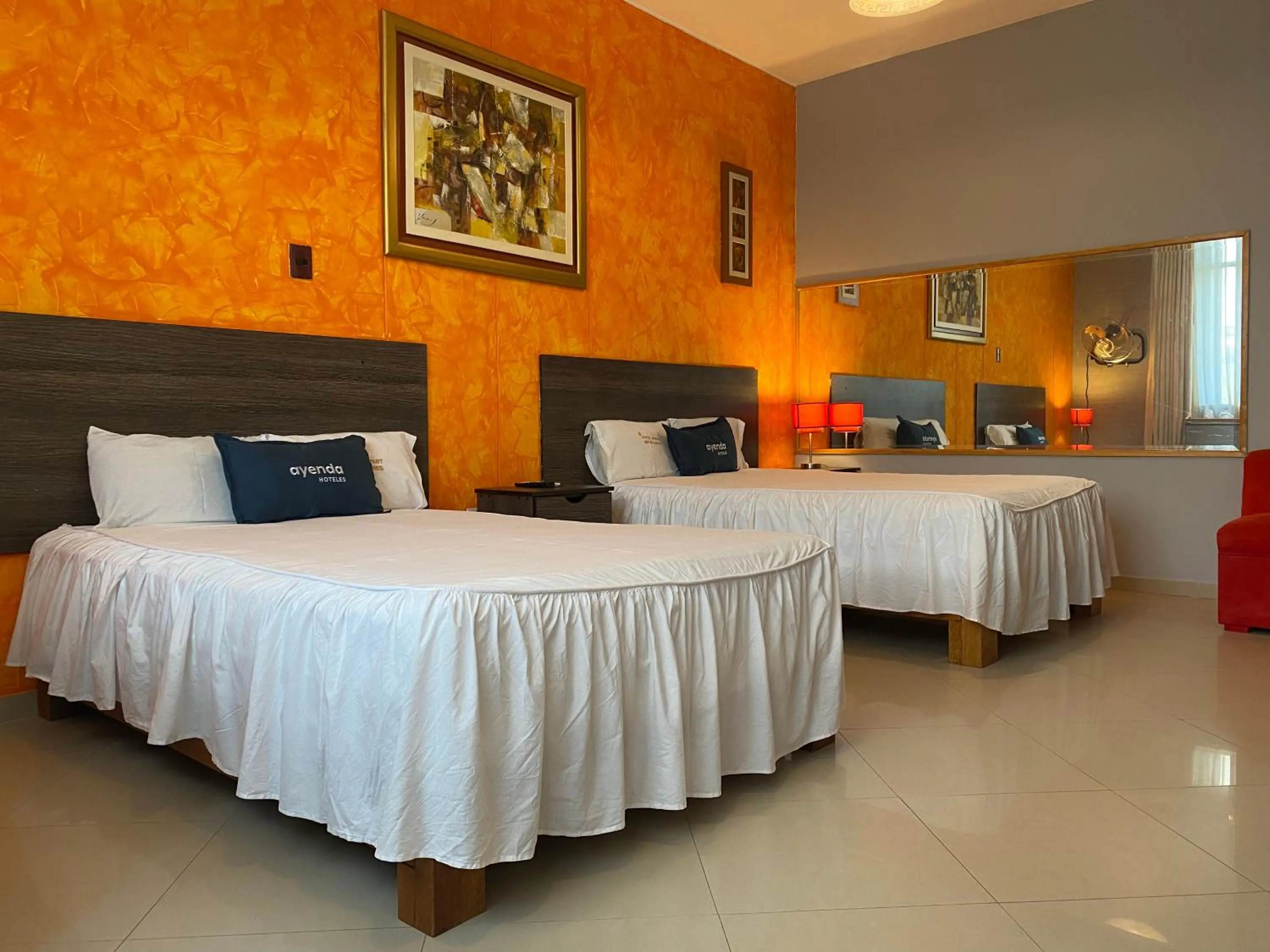 Bed in Suite Apart Miraflores