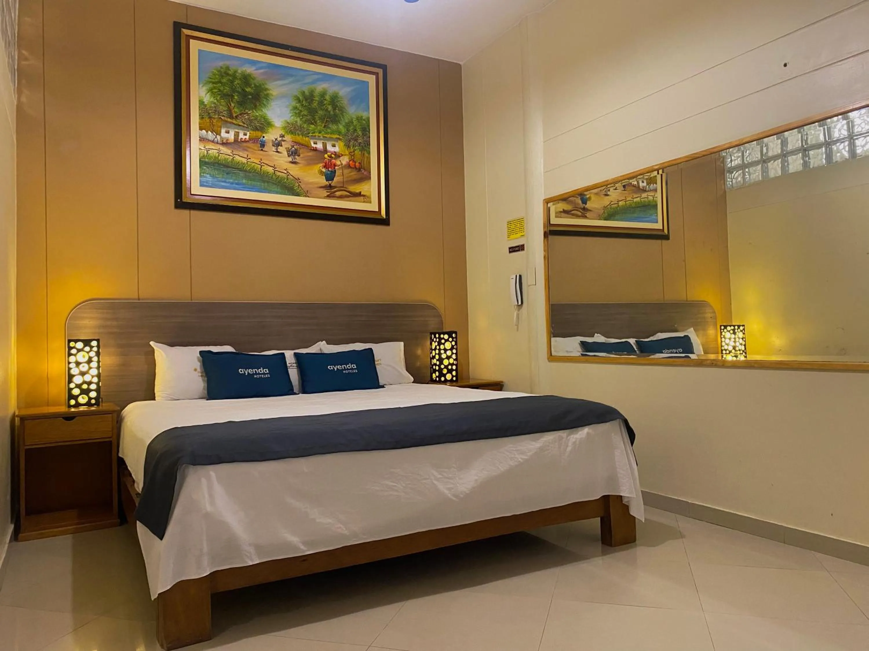 Bed in Suite Apart Miraflores