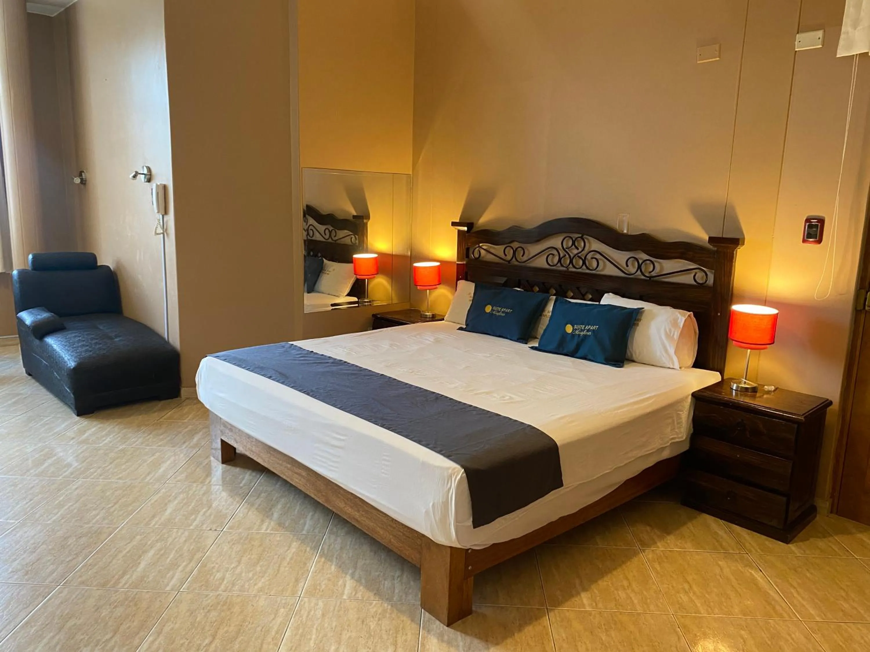 Bed in Suite Apart Miraflores