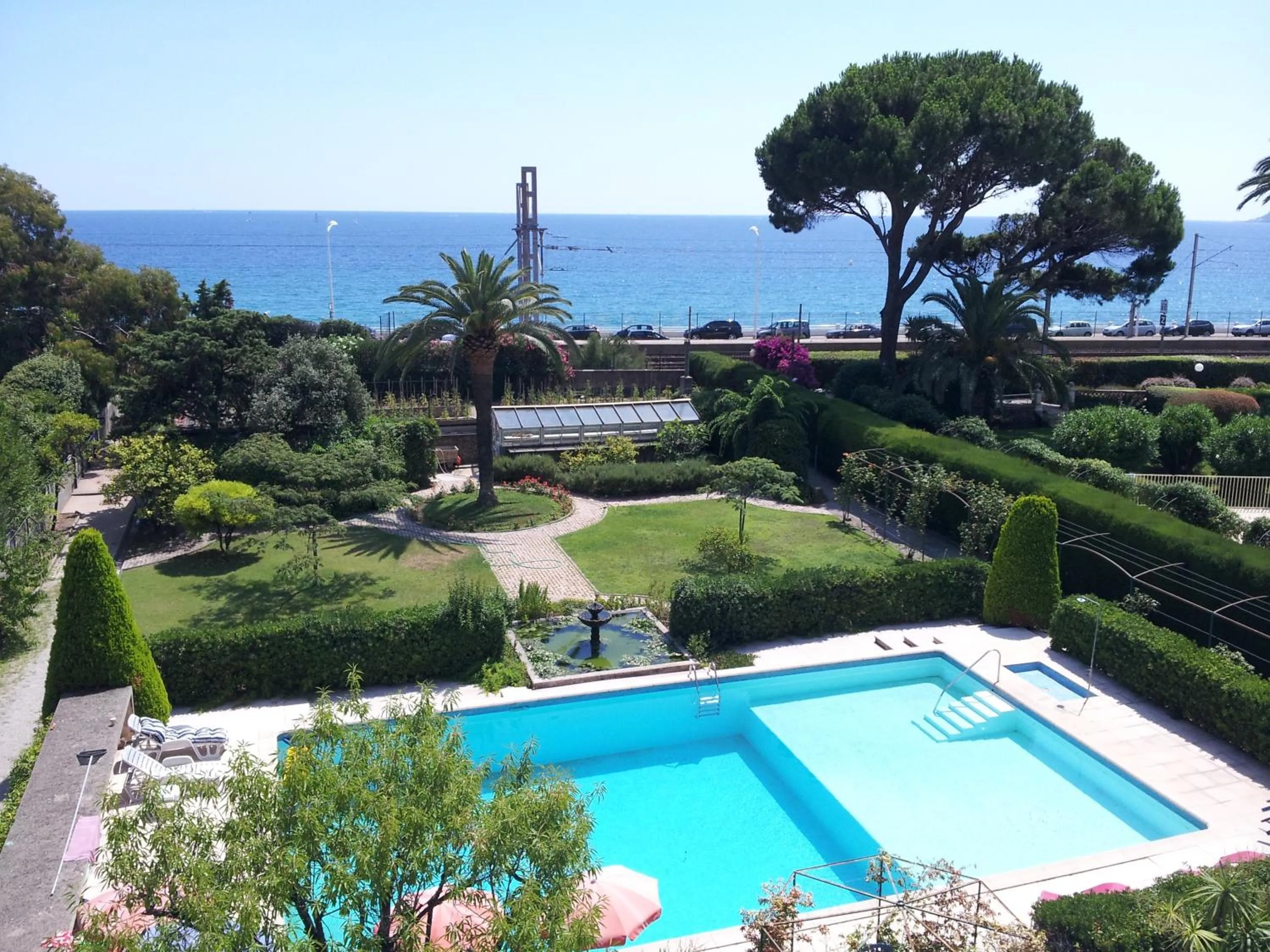 On site in Villa Belle Rive