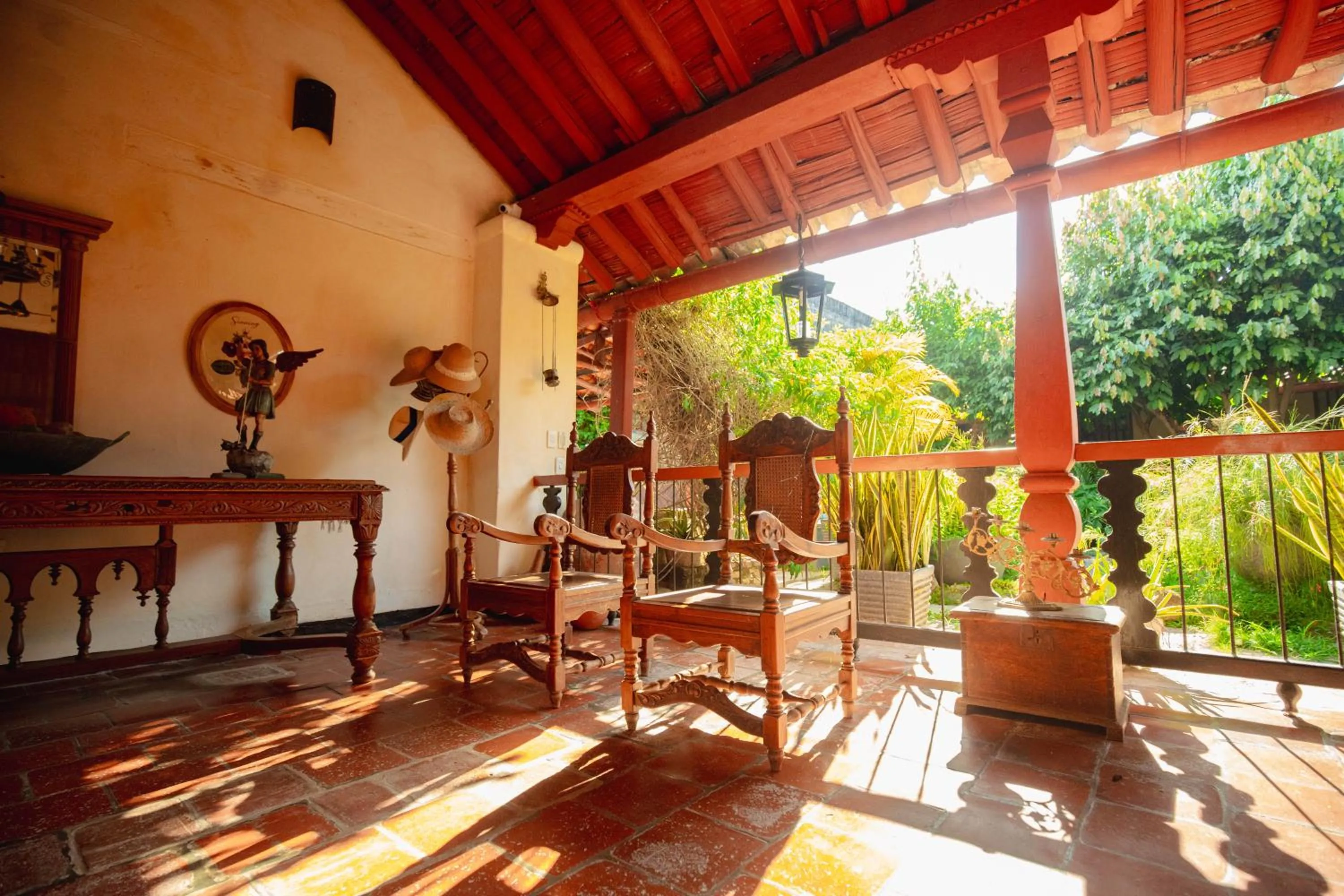 Seating area in CASA SINNING-año1637