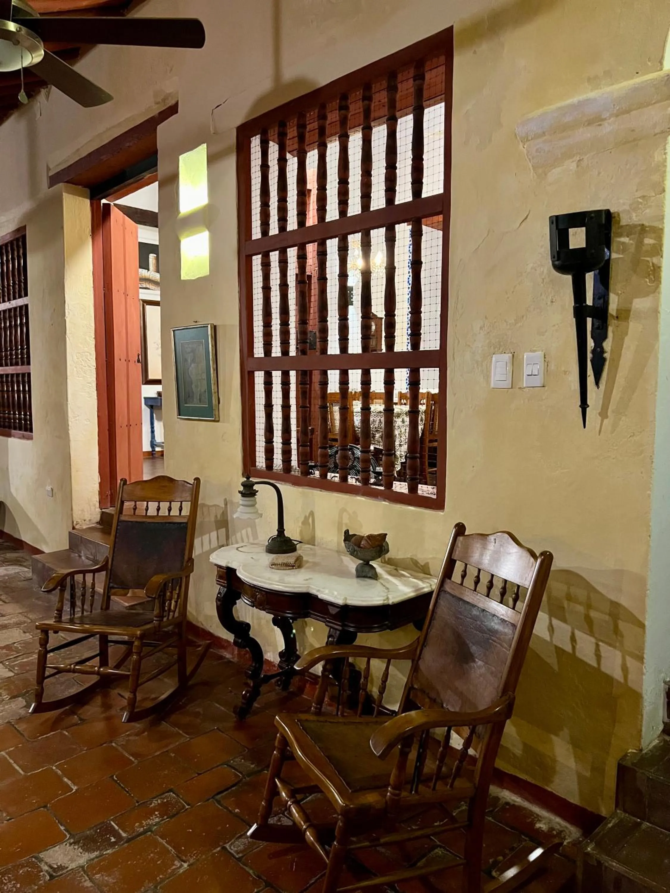 Living room in CASA SINNING-año1637