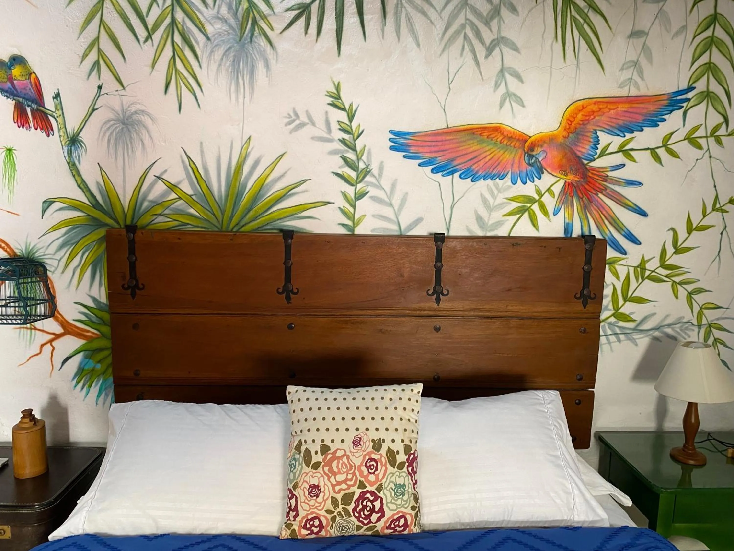 Decorative detail, Bed in CASA SINNING-año1637