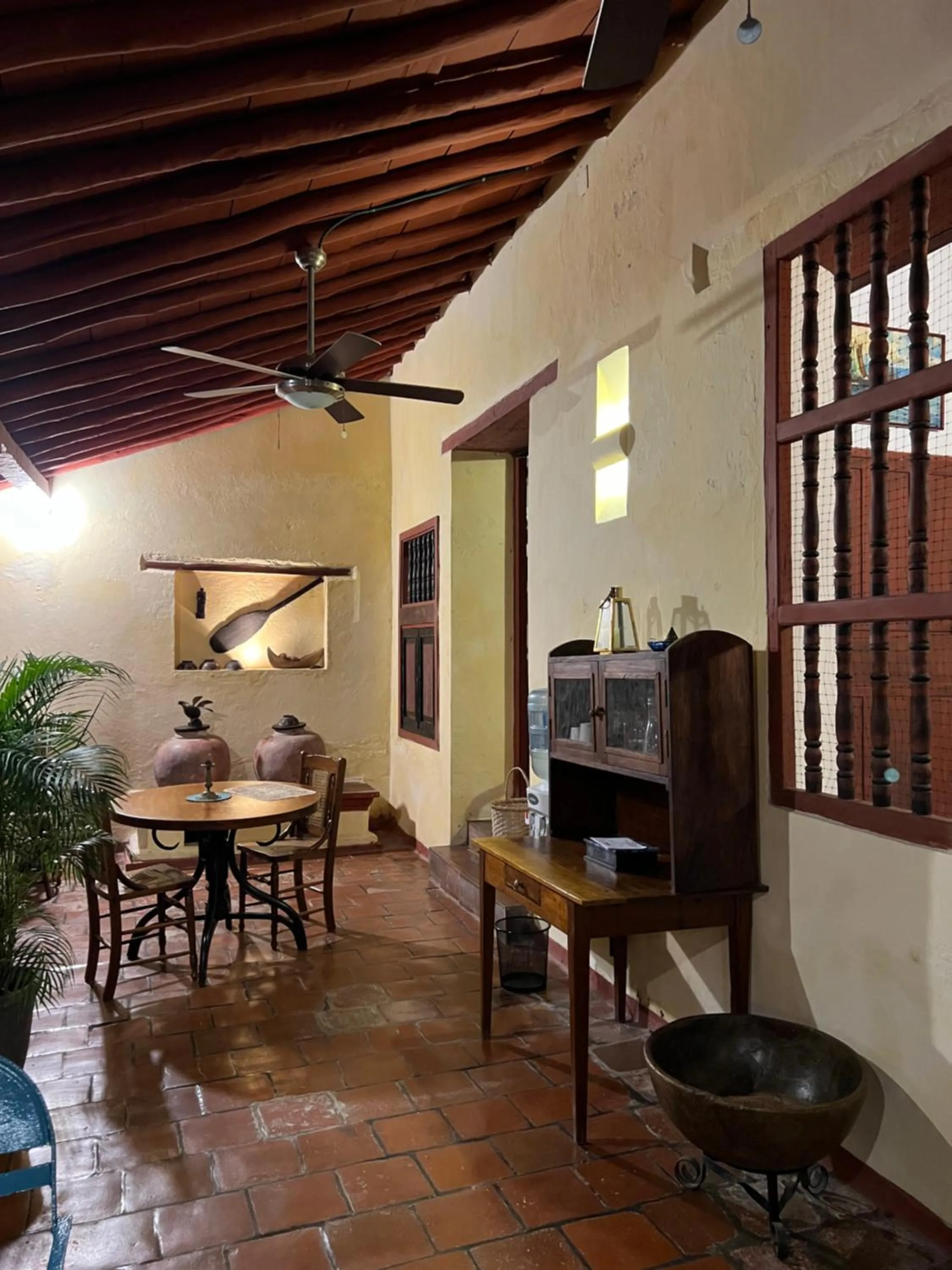 Seating area in CASA SINNING-año1637