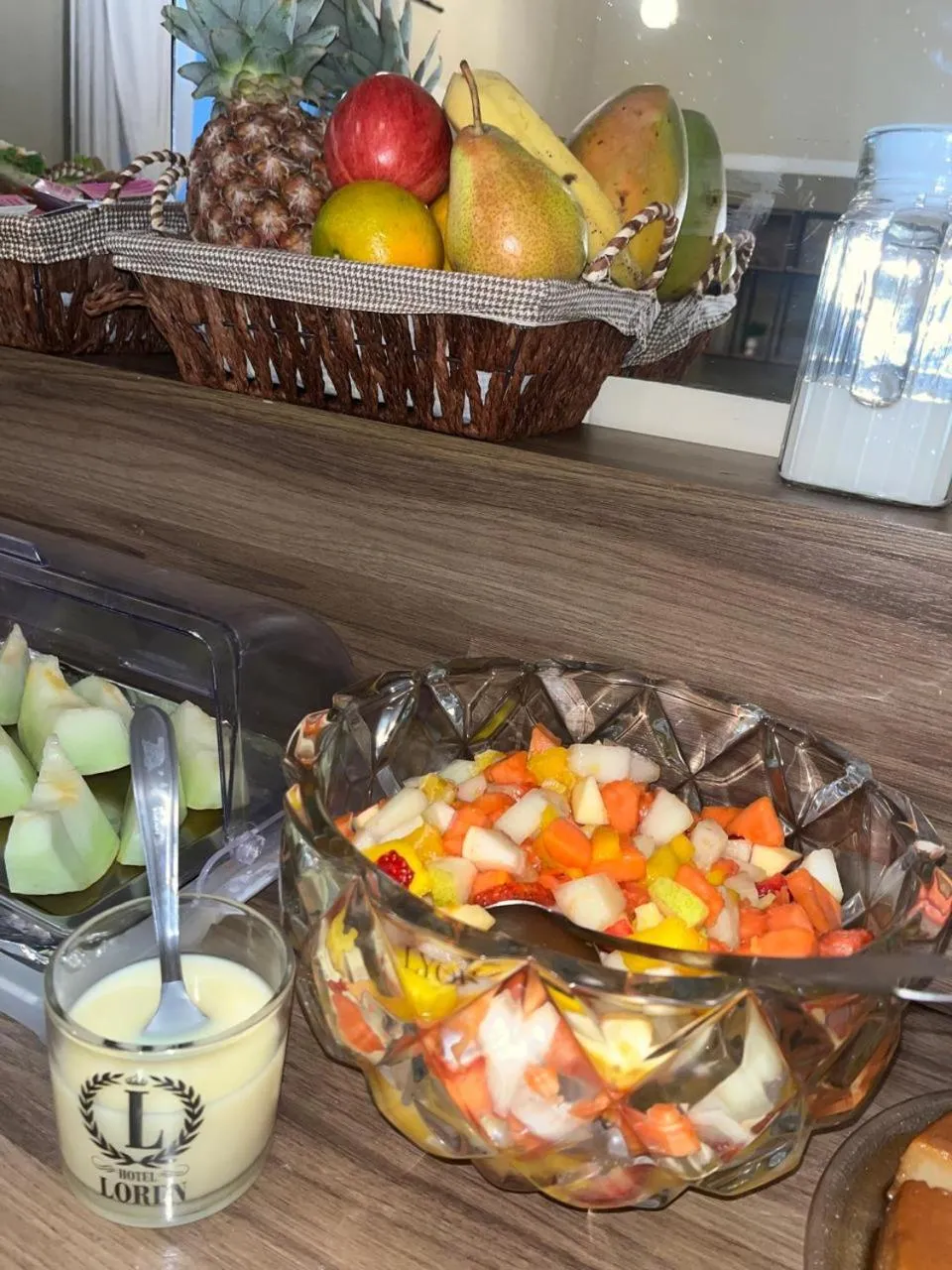 Buffet breakfast in Hotel Loren