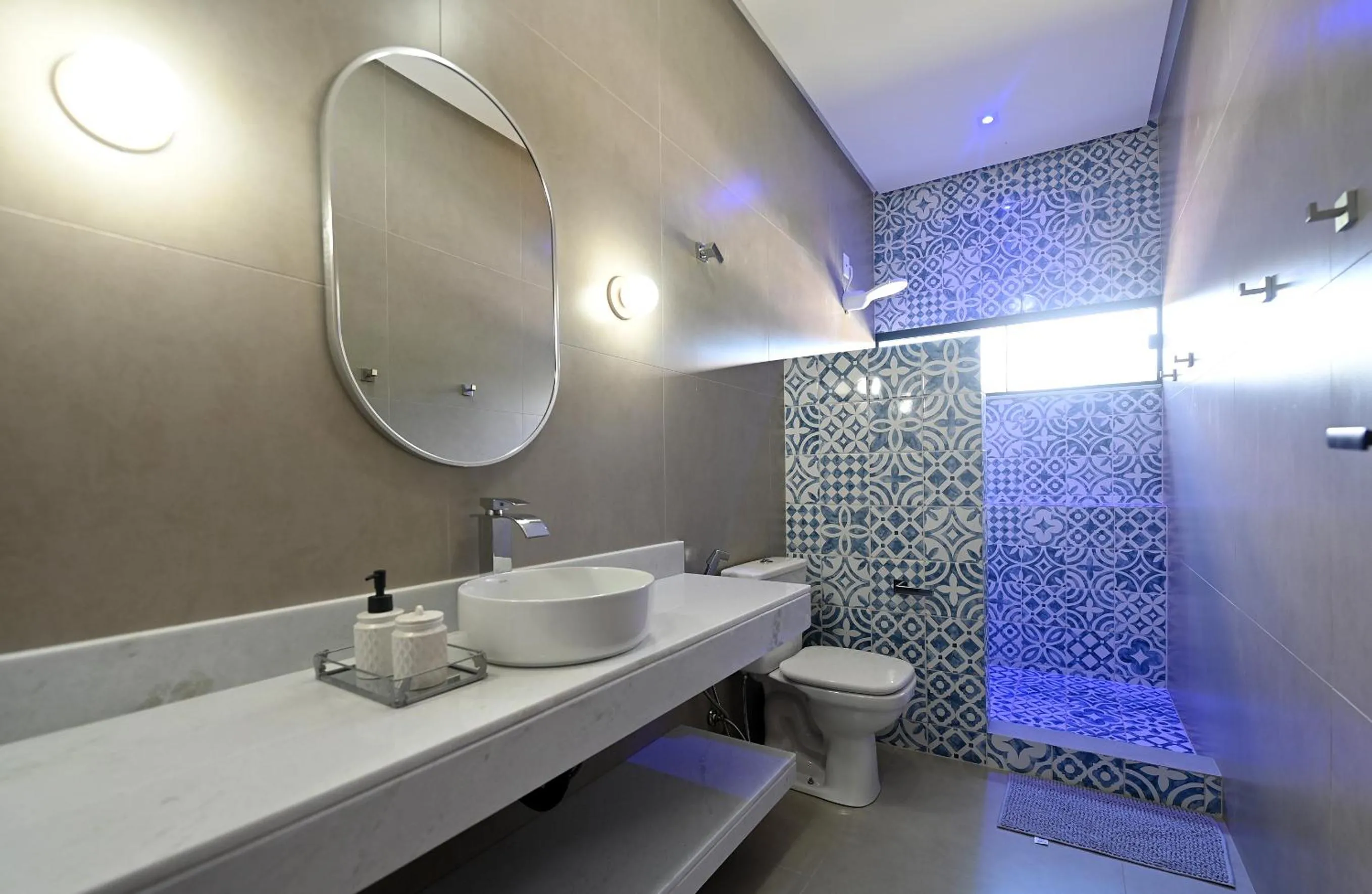 Shower in Hotel e Pousada O Casarão