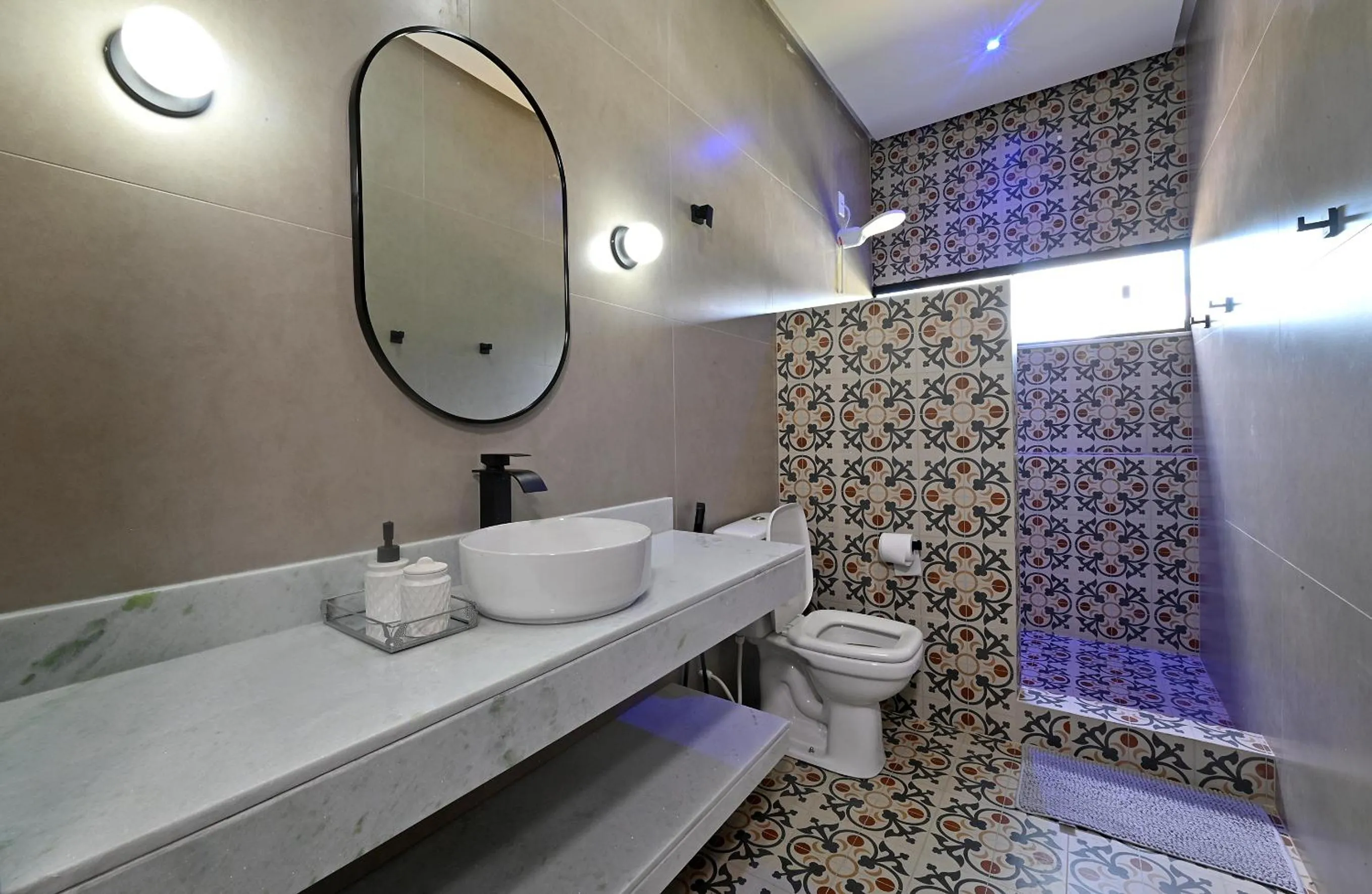 Shower in Hotel e Pousada O Casarão