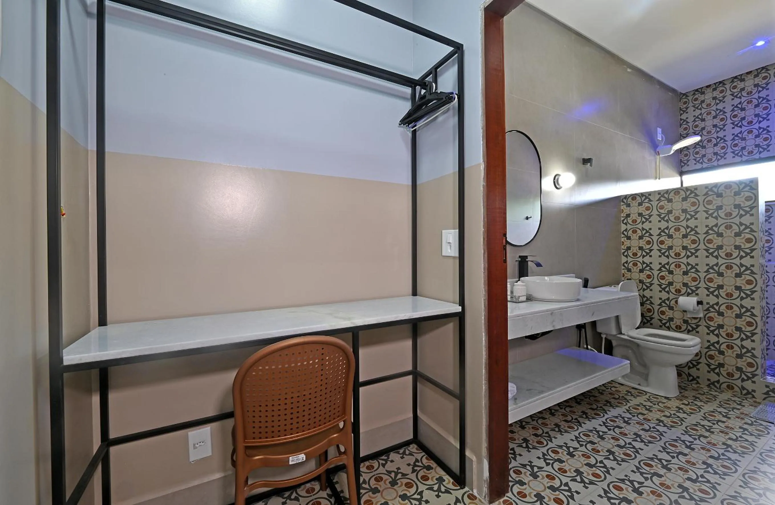 Shower in Hotel e Pousada O Casarão