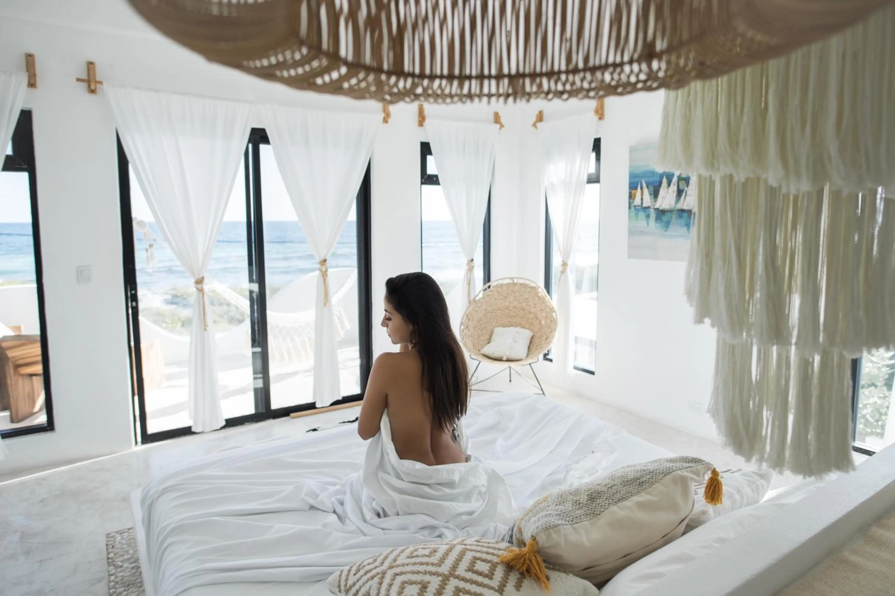 Guests, Bed in Icaco Island Village - Adults Only