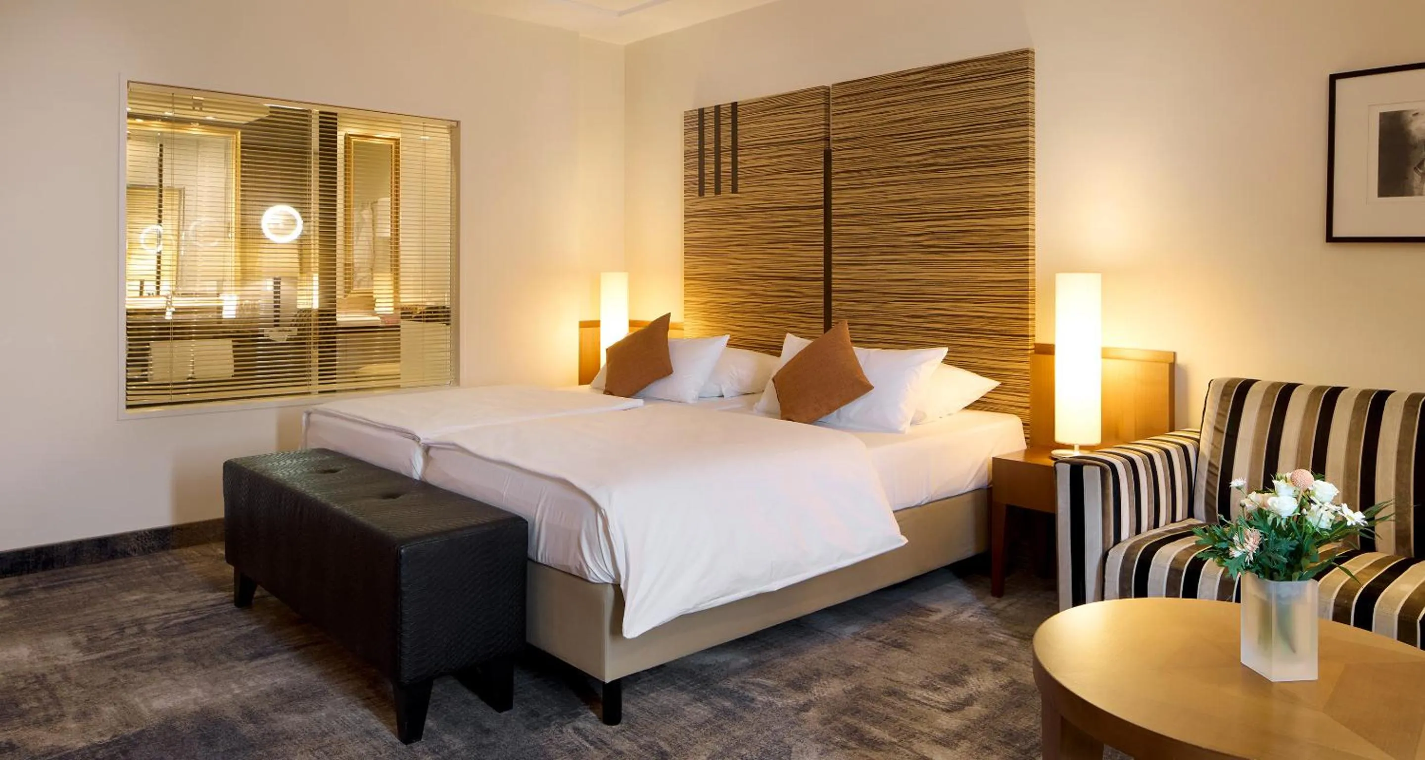 Photo of the whole room, Bed in Best Western Plus Arosa Hotel