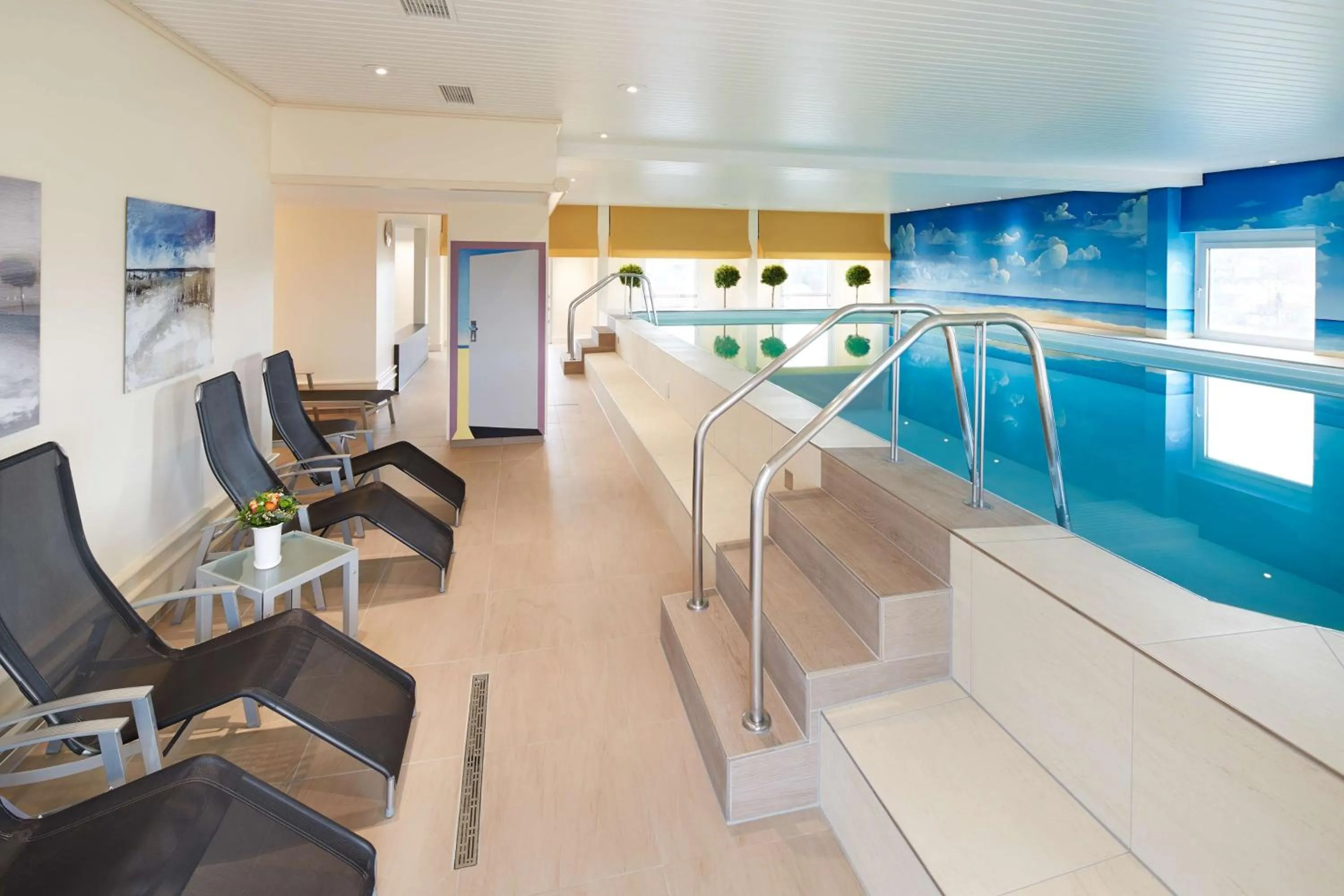 Pool view in Best Western Plus Arosa Hotel