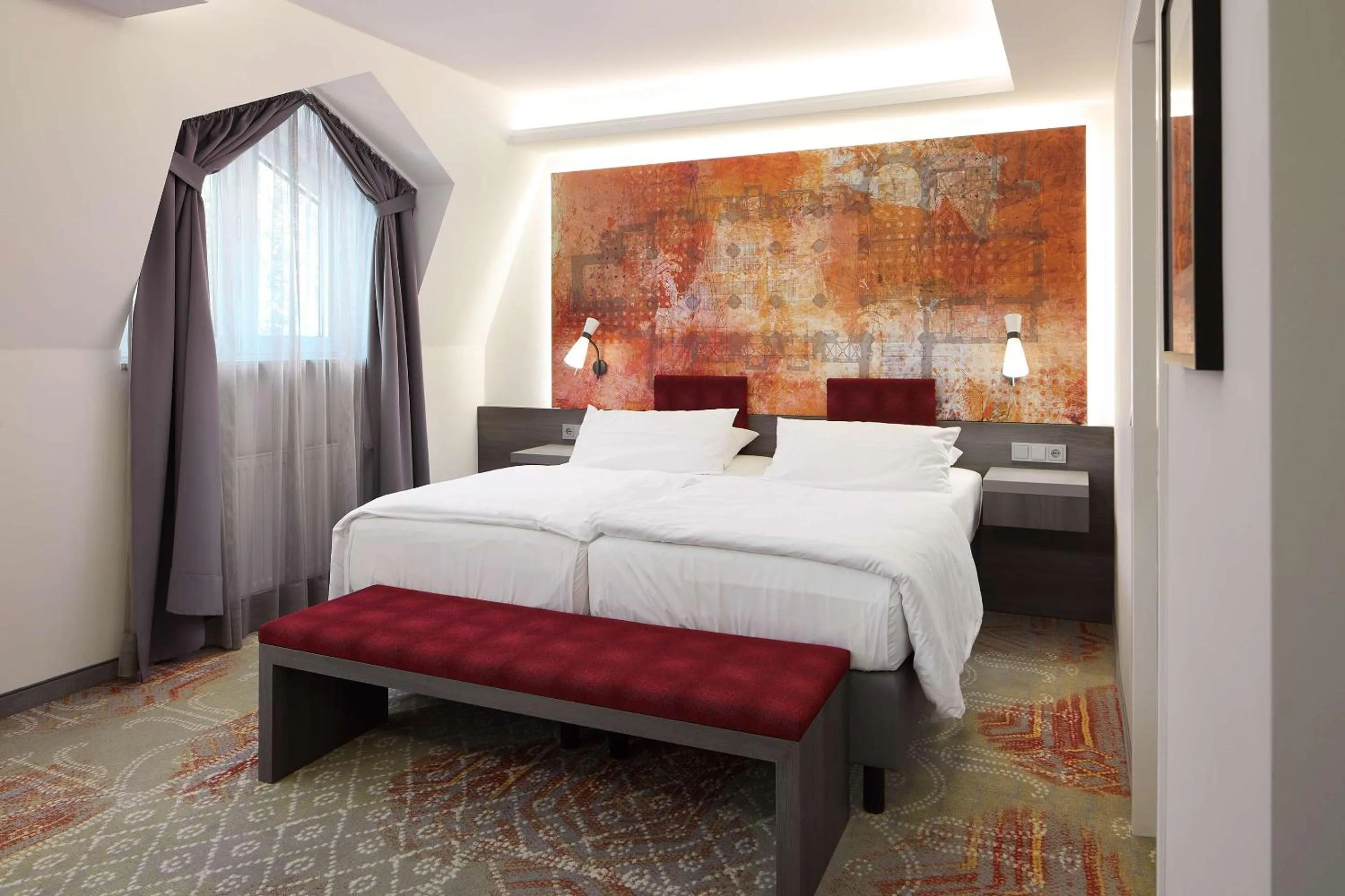 Bedroom, Bed in Best Western Plus Arosa Hotel