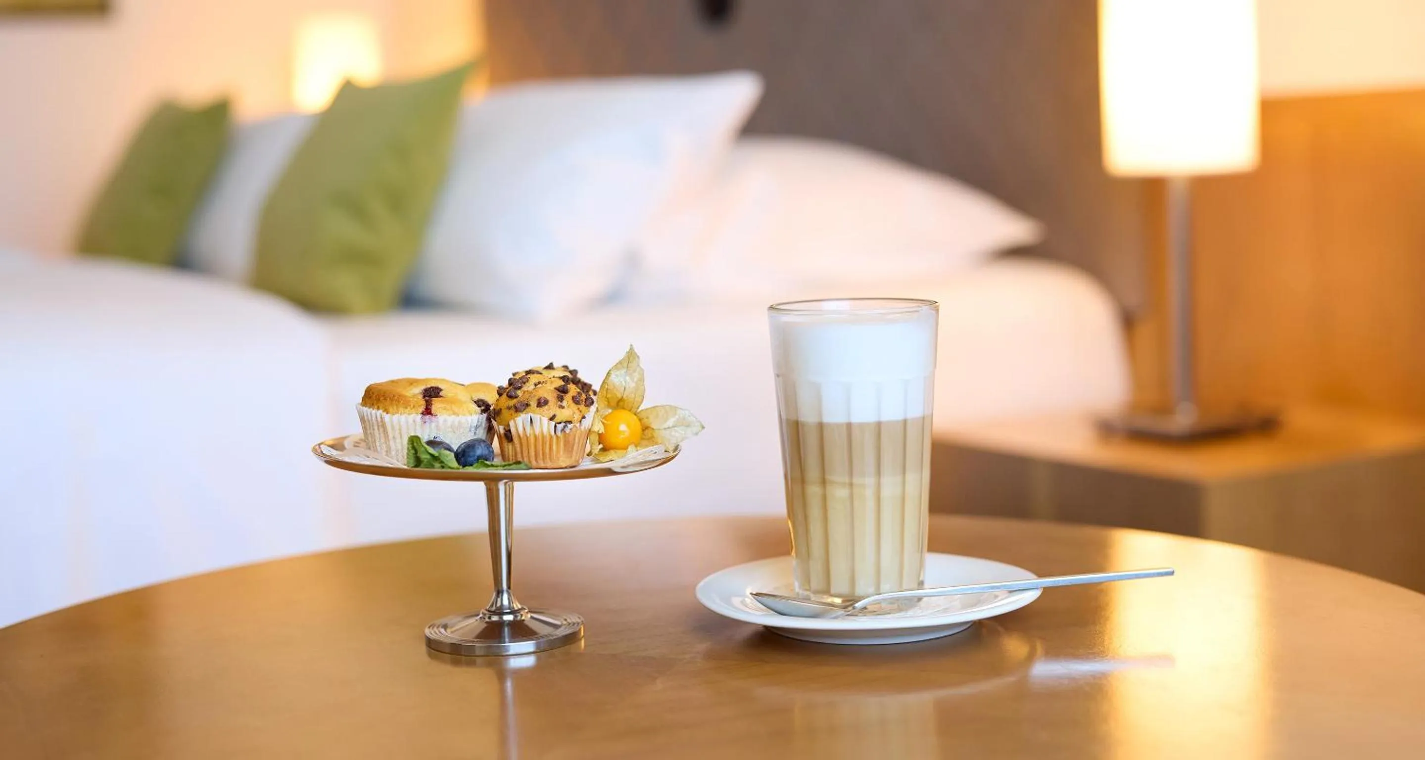 Decorative detail, Bed in Best Western Plus Arosa Hotel