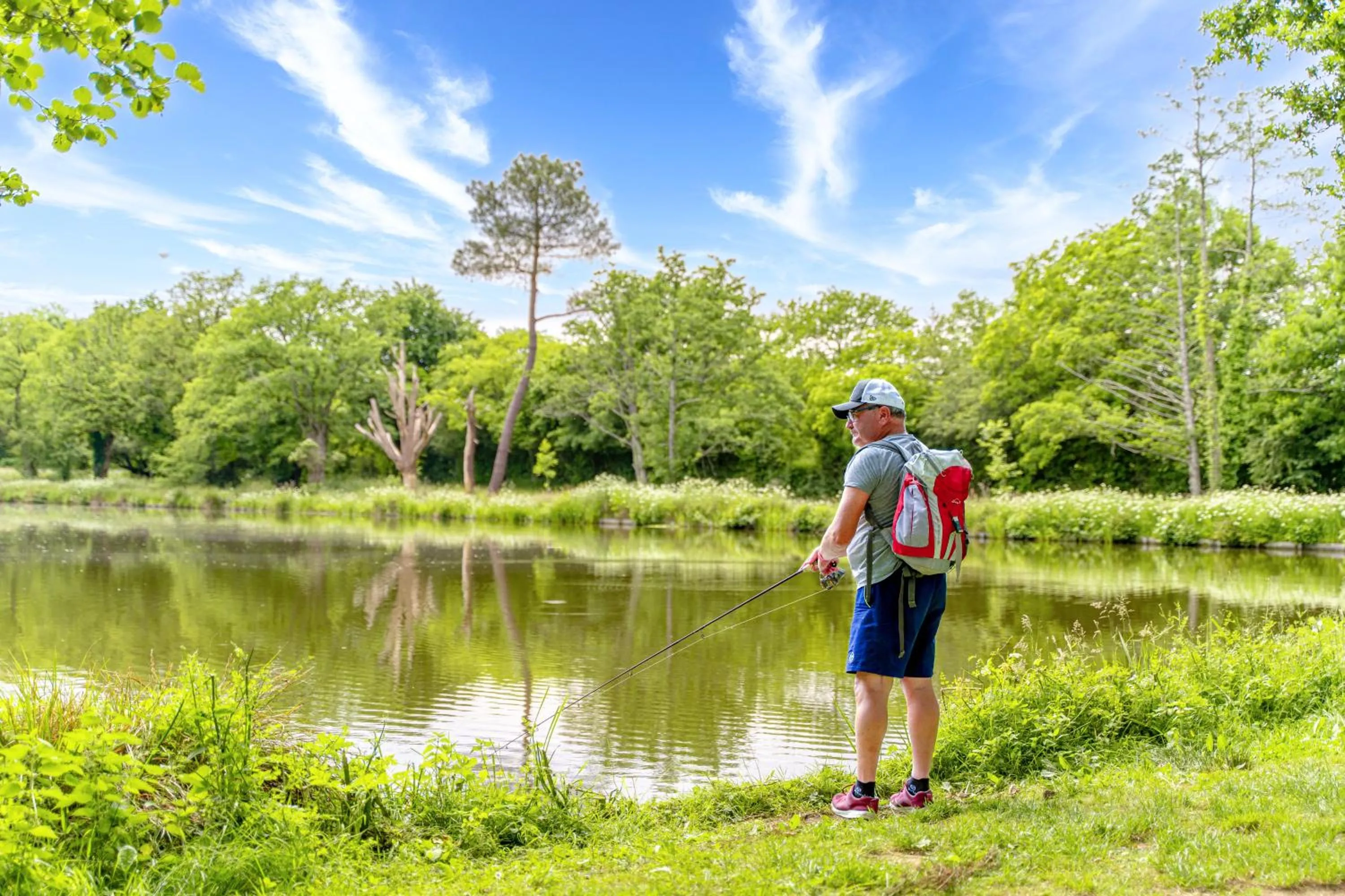 Natural landscape in Camping Capfun La Bretèche