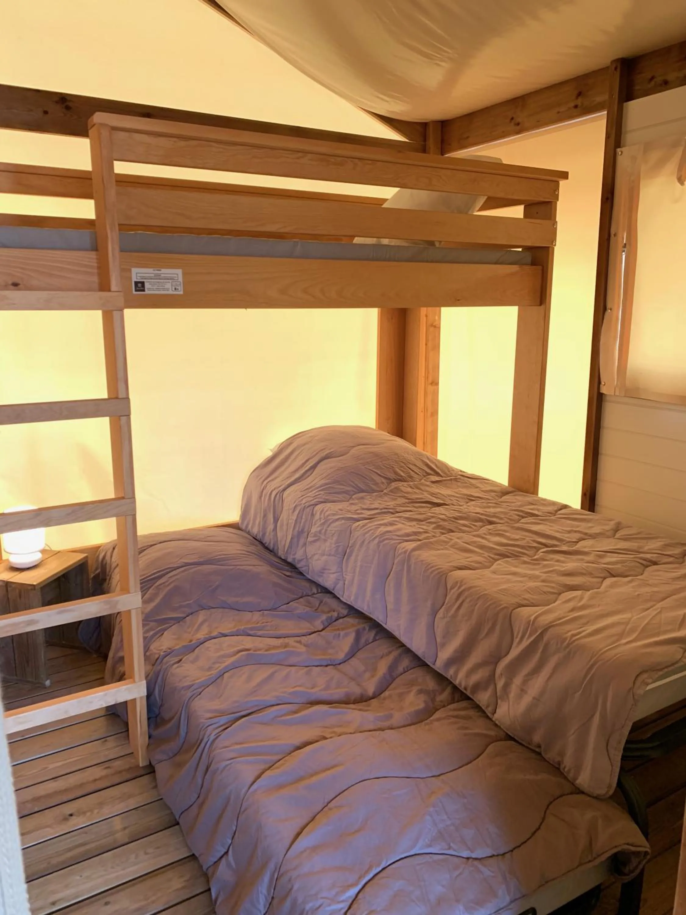 Bedroom, Bed in Camping Capfun La Bretèche